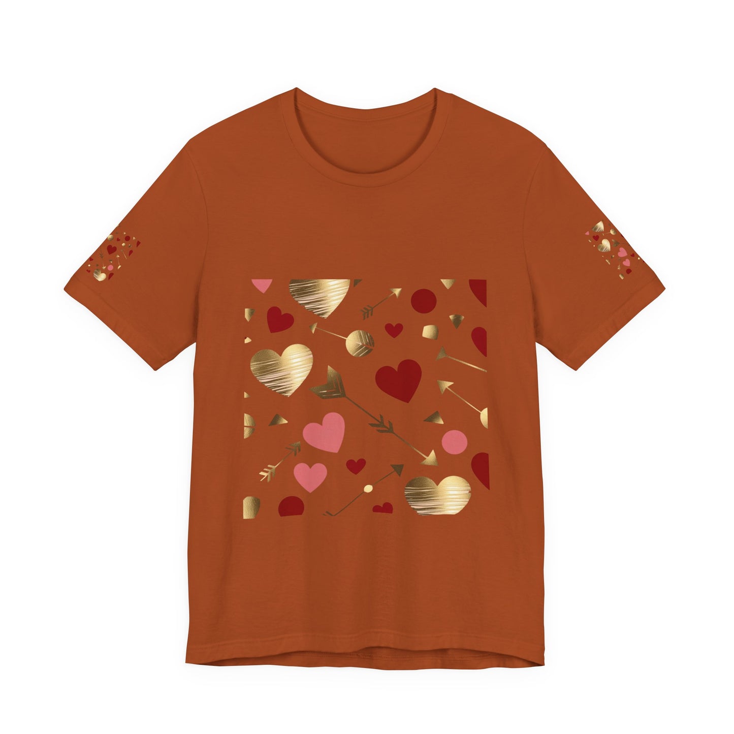 Romantic Hearts Short Sleeve Tee