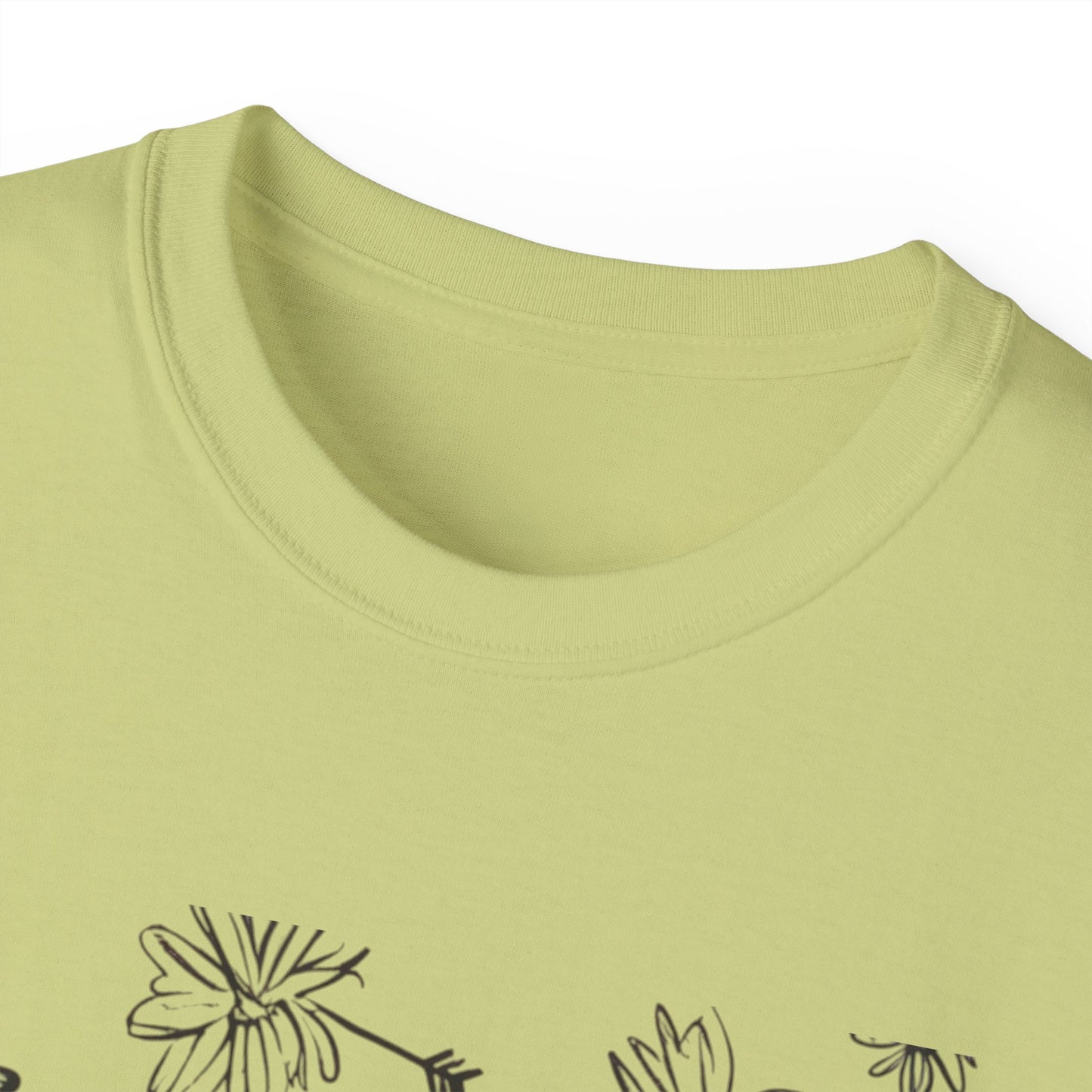 Maglietta Love Floral Ultra Cotton - Maglietta carina e comoda per ogni occasione