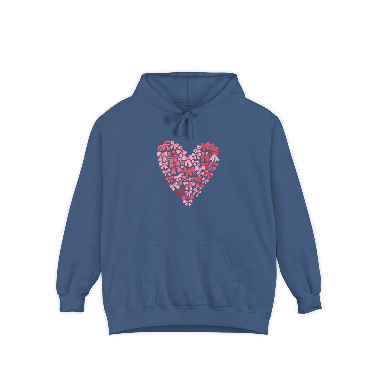 Sudadera con capucha teñida Heart Blossom | Ideal para ropa informal y amantes de la naturaleza