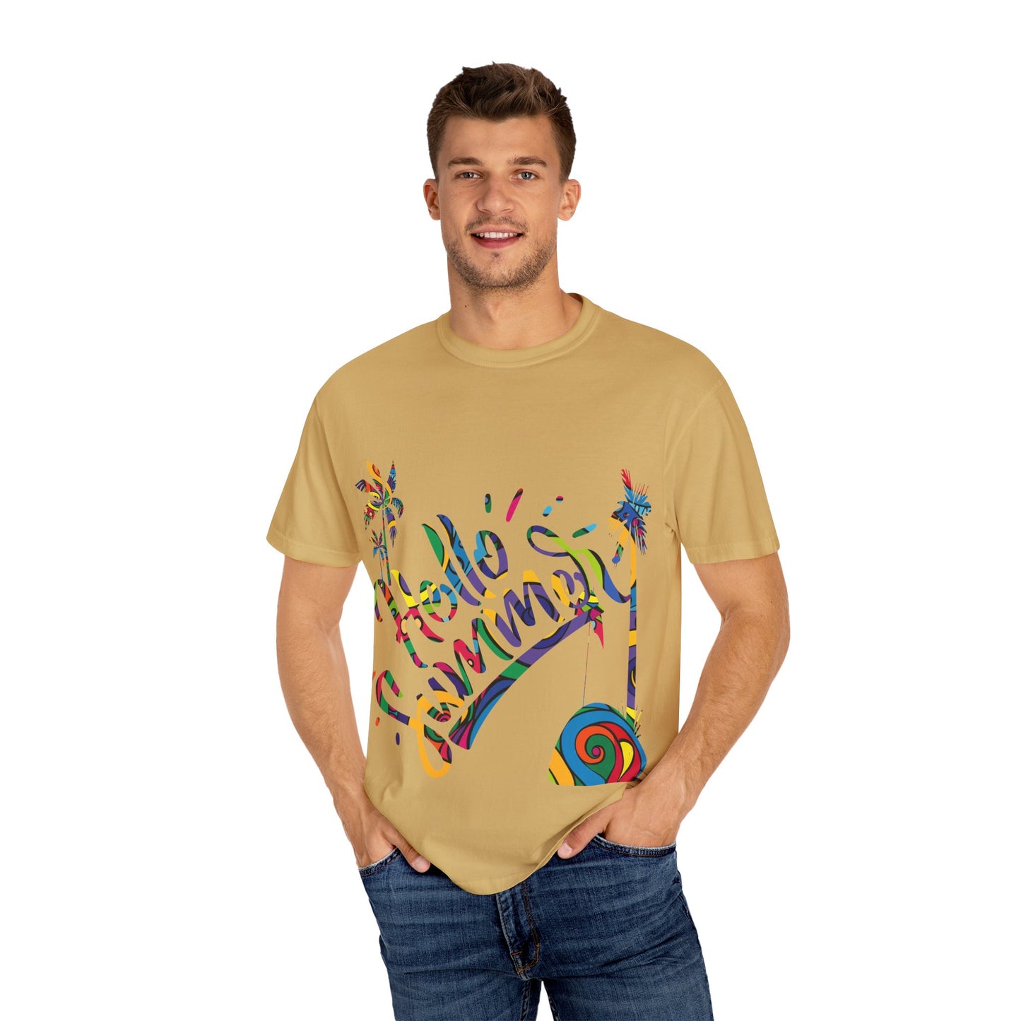 T-shirt da donna con motivo a cuore dorato - Perfetta per San Valentino e per l'amore quotidiano