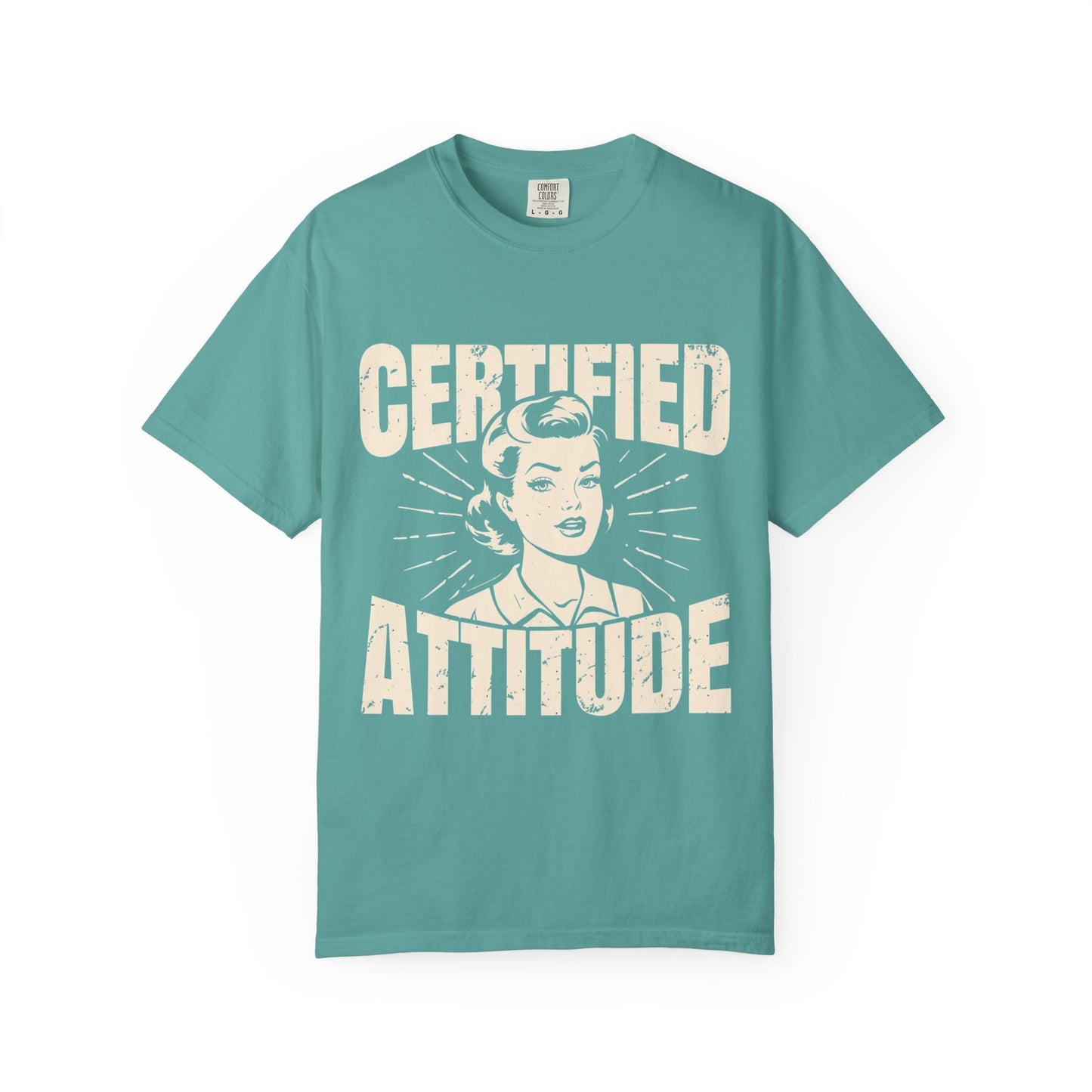 Camiseta teñida con certificación Attitud: estilo informal y seguro