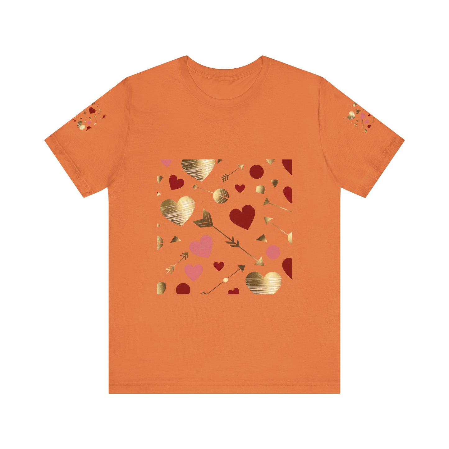 Romantic Hearts Short Sleeve Tee