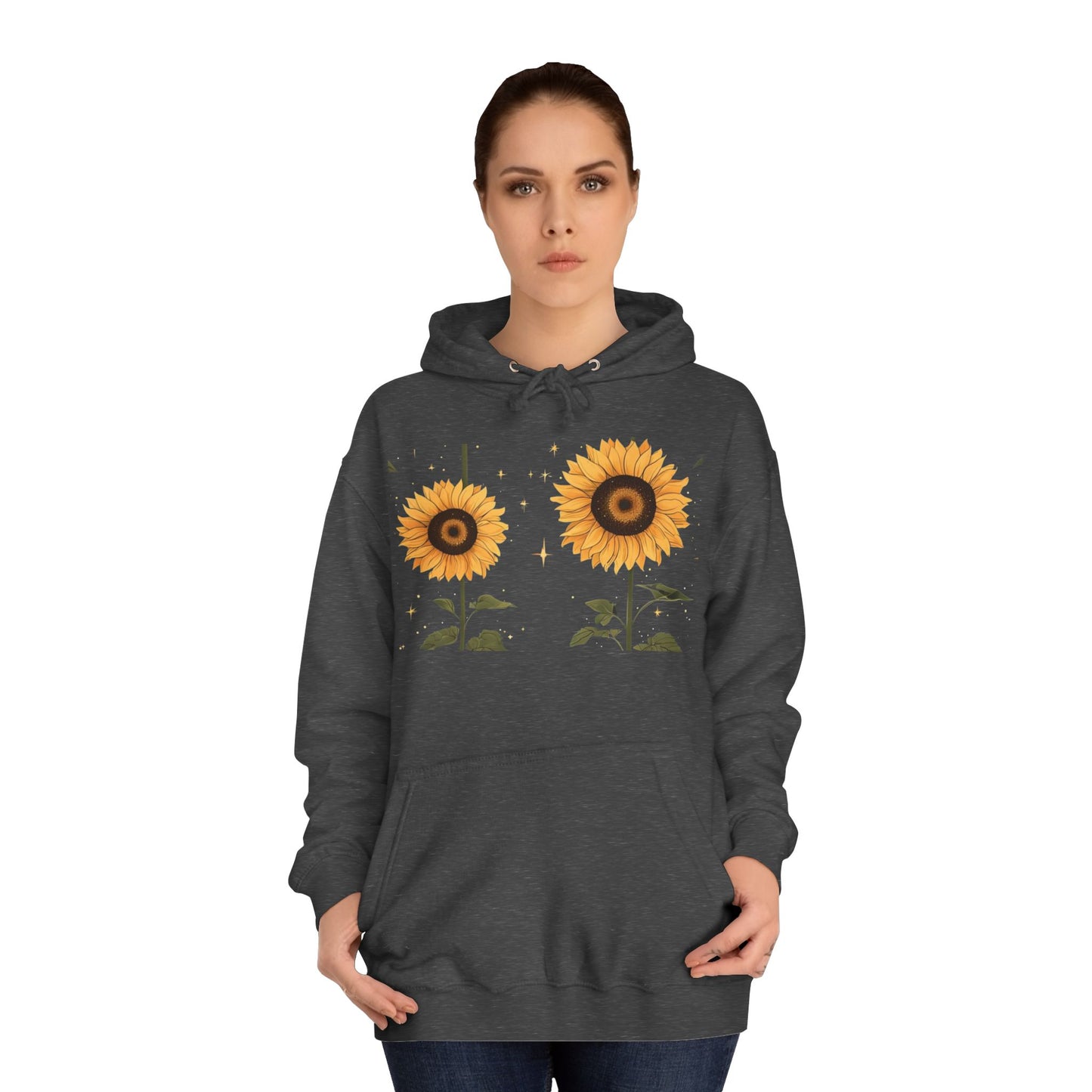 Bonita sudadera con capucha universitaria con lazo rosa: elegante y cómoda