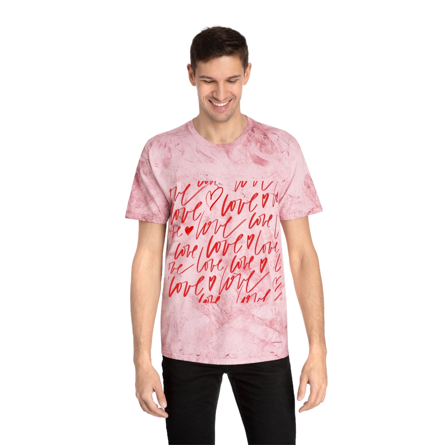 Color Blast Love T-Shirt for Passionate Souls | Perfect for Everyday Wear