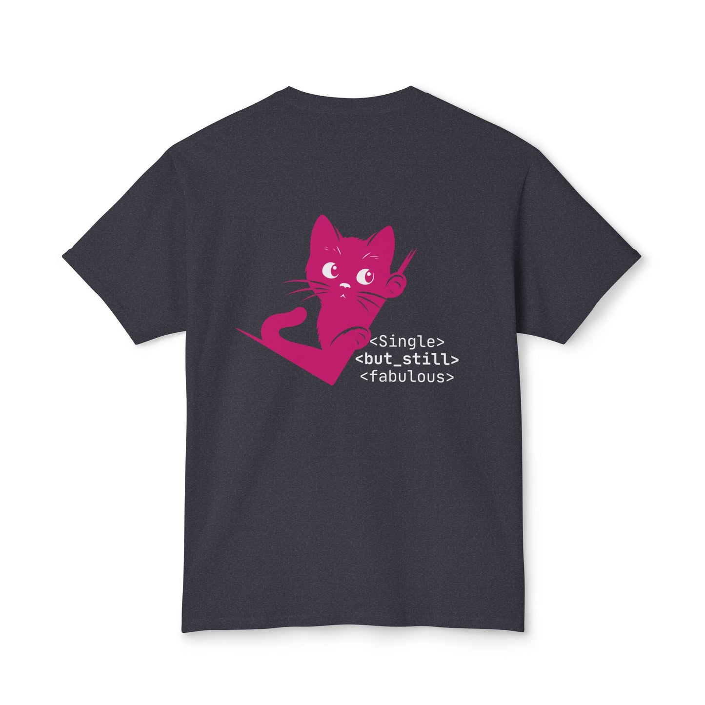 Maglietta con gatto single ma ancora favoloso | Maglietta HD Cotton™