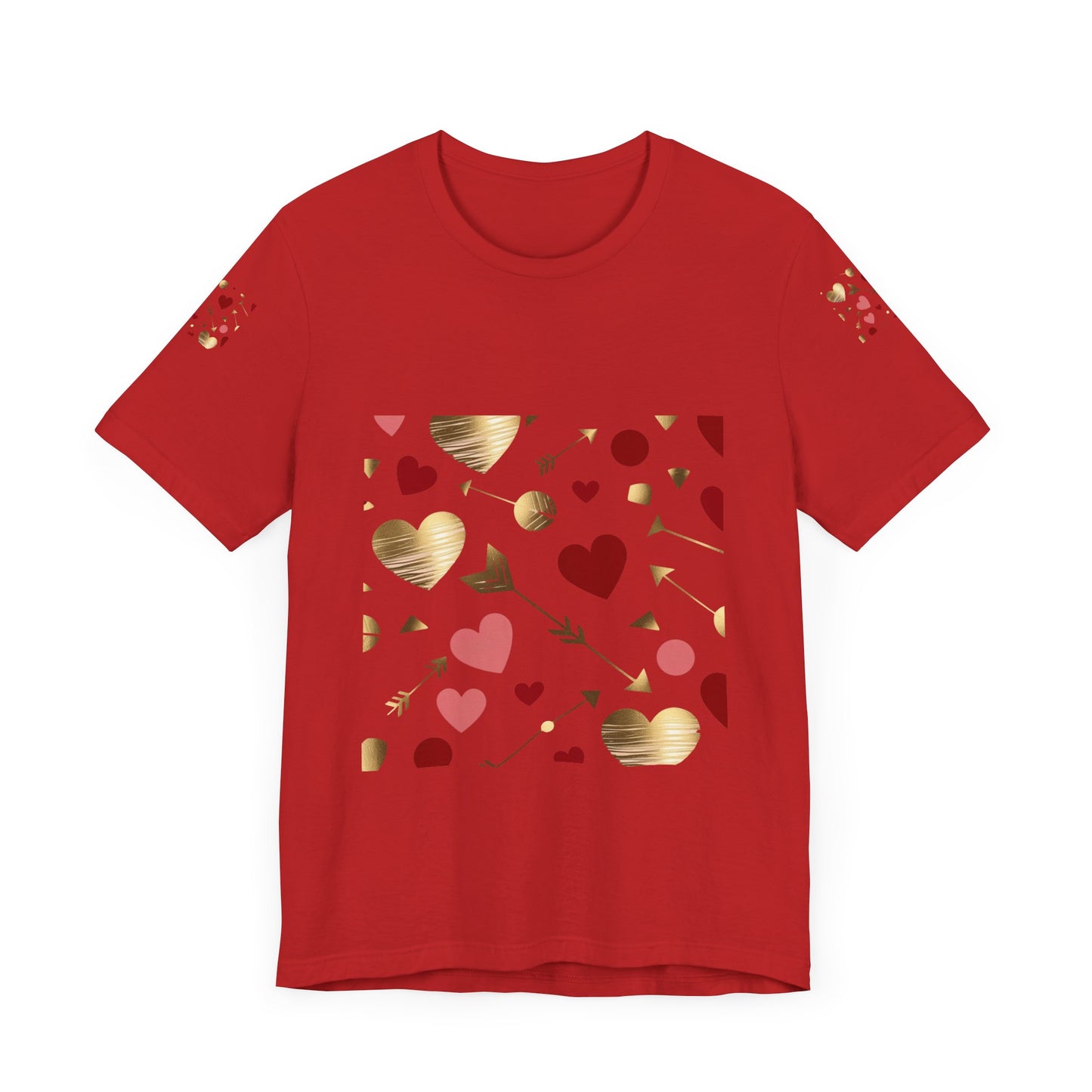 Romantic Hearts Short Sleeve Tee