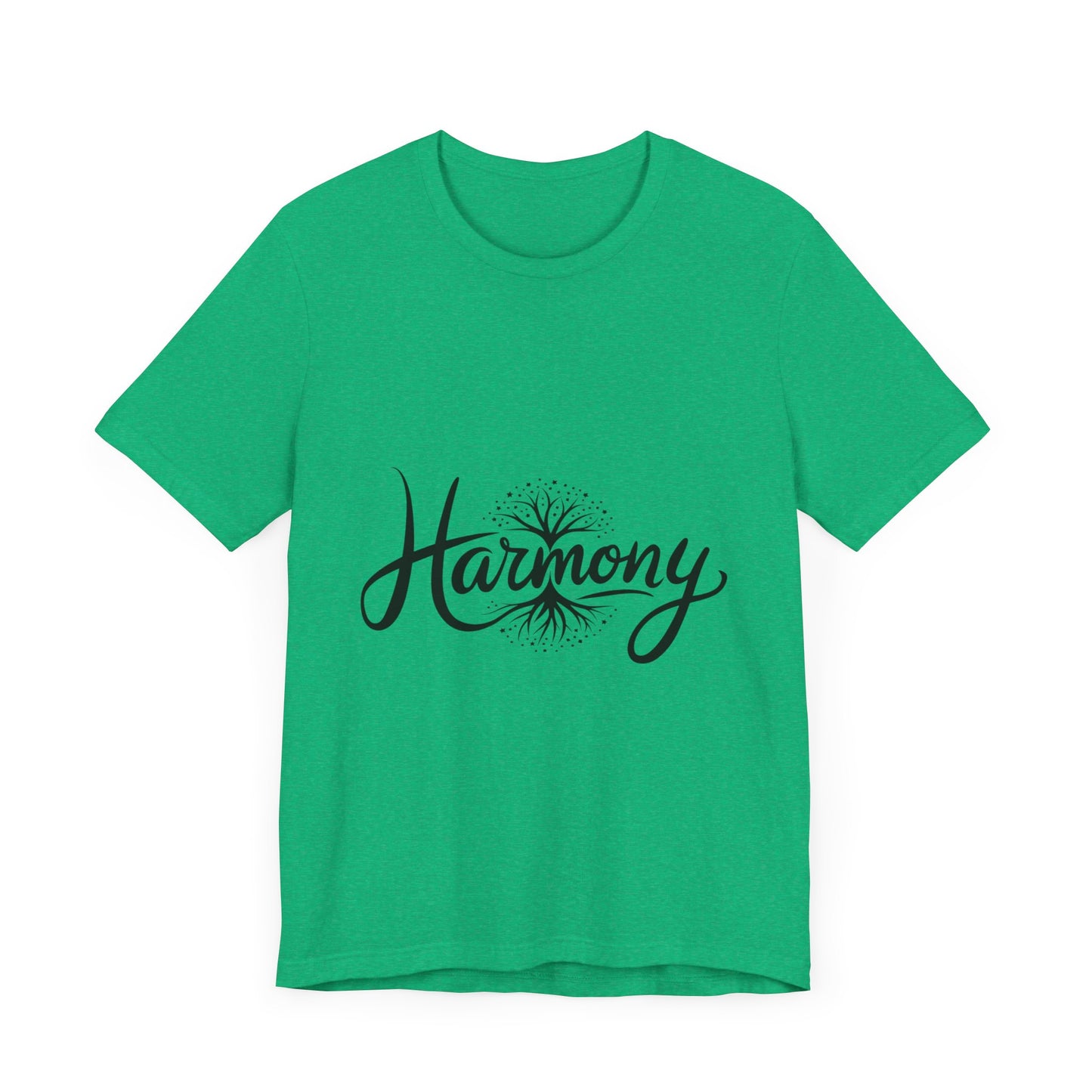 Harmony Unisex Short Sleeve Tee - Comfortable Casual Wear for Positive Vibes