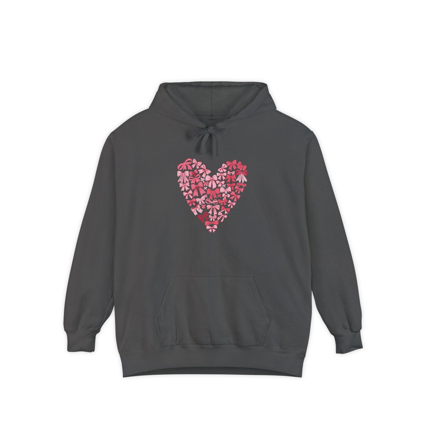 Sudadera con capucha teñida Heart Blossom | Ideal para ropa informal y amantes de la naturaleza