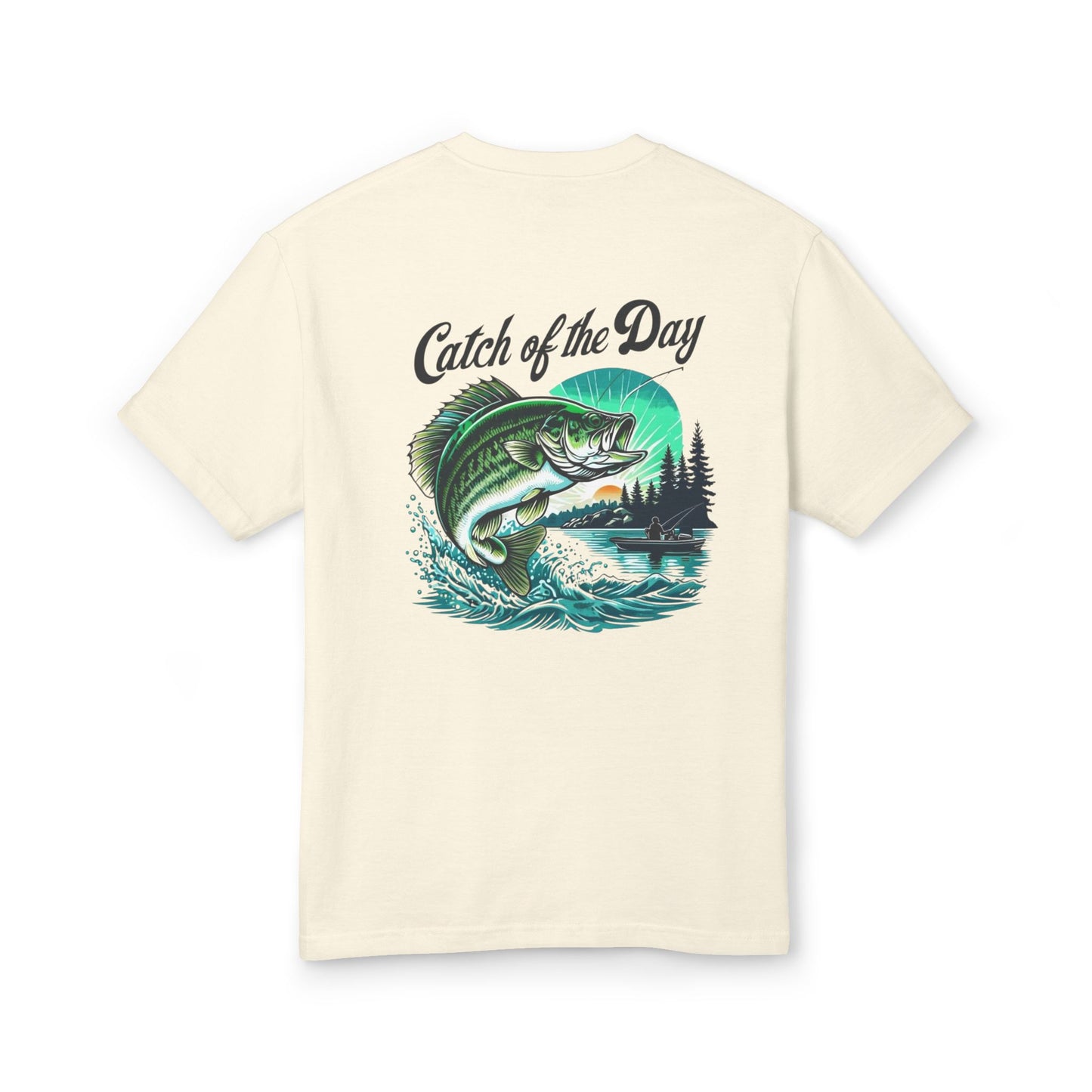 Catch of the Day Fishing Tee - Heavyweight Cotton Shirt