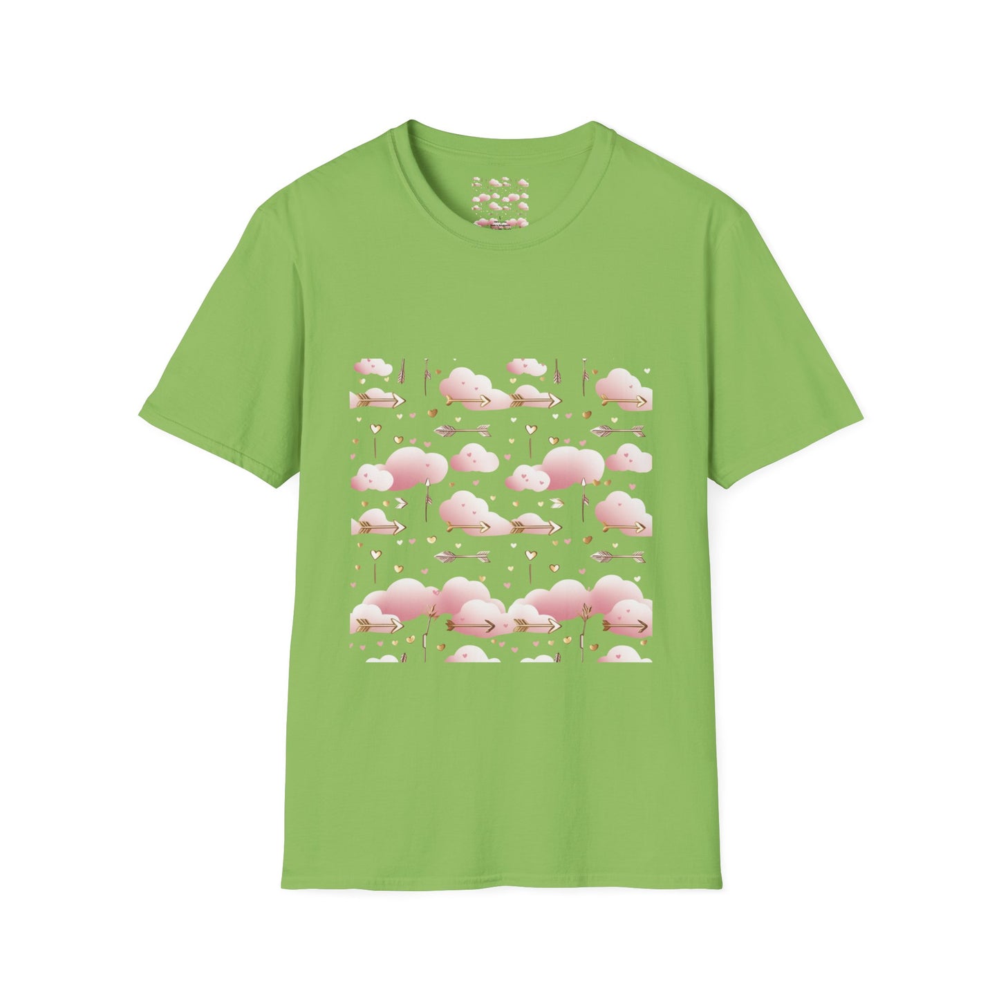 Cotton Candy Dreams Softstyle T-Shirt - Cute Pastel Design for Fun and Casual Wear