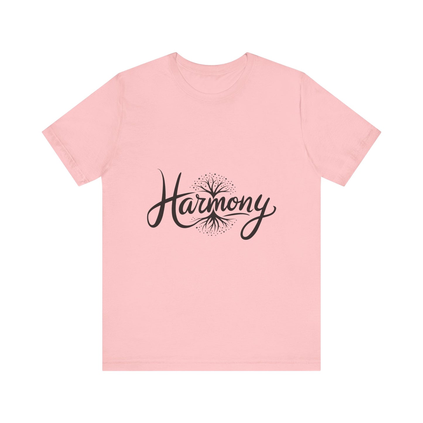 Harmony Unisex Short Sleeve Tee - Comfortable Casual Wear for Positive Vibes