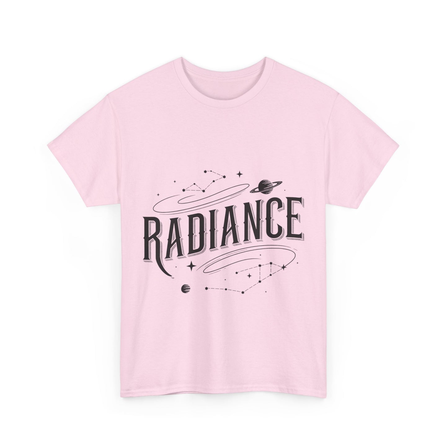 Radiance Unisex Heavy Cotton Tee - Cosmic Design for Star Gazers