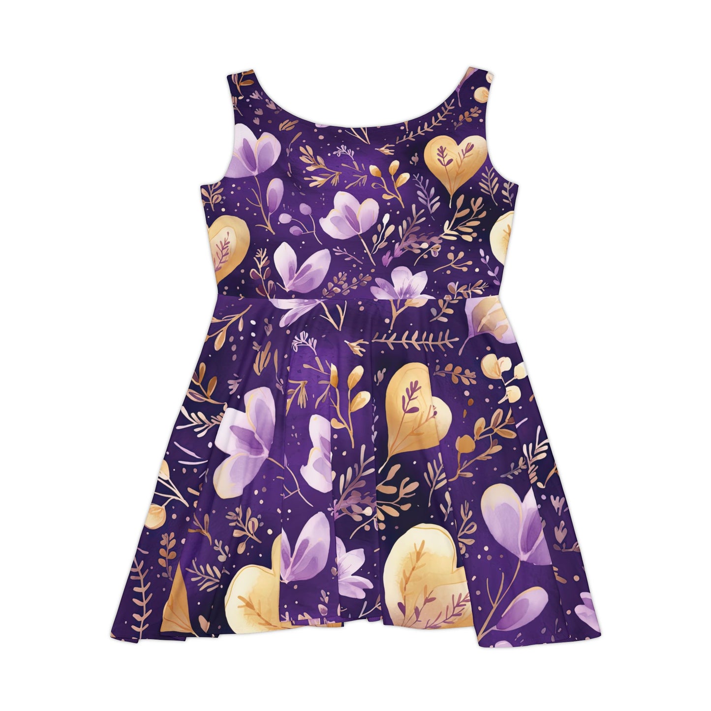 Chic Floral Women's Skater Dress - Perfect for Spring Celebrations
