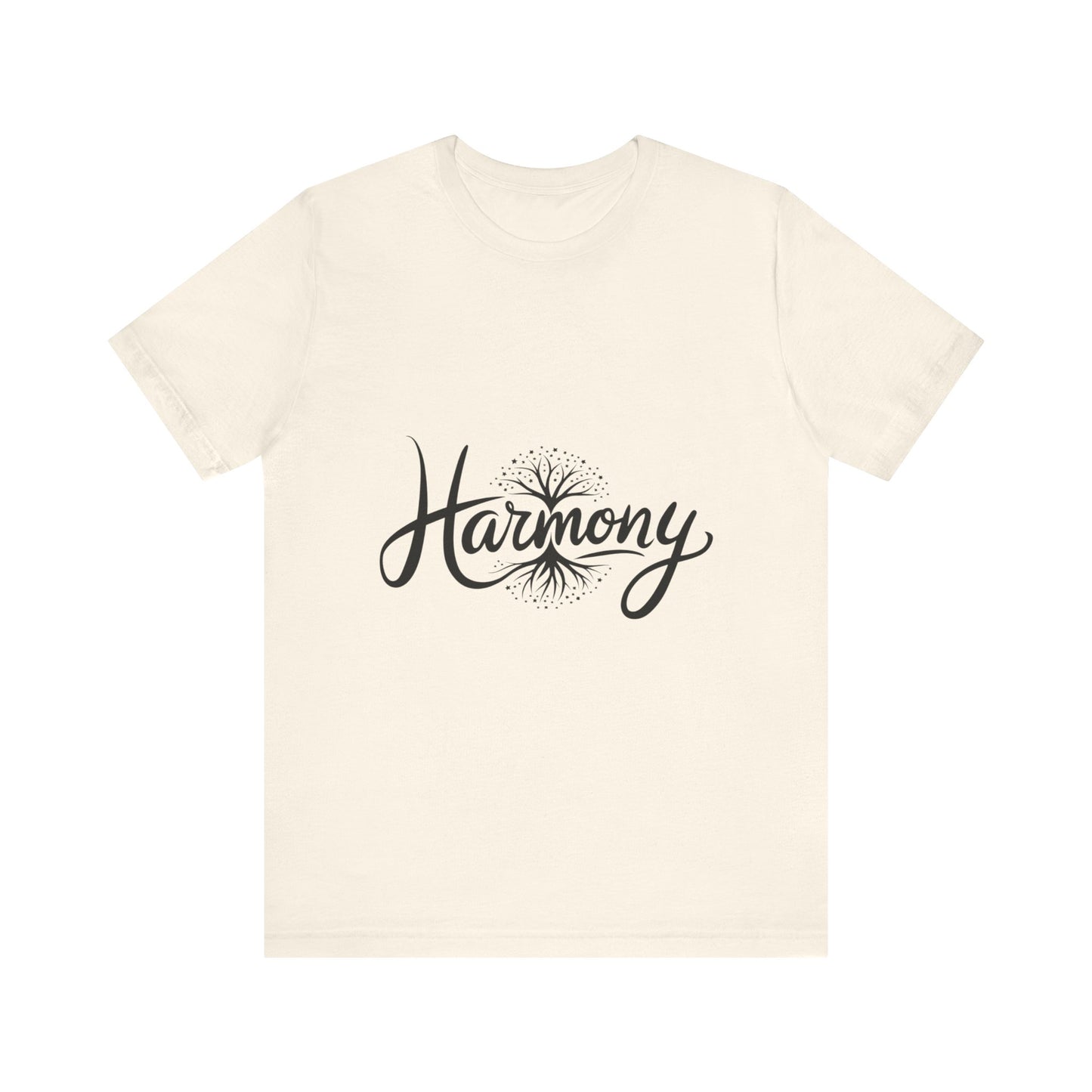 Harmony Unisex Short Sleeve Tee - Comfortable Casual Wear for Positive Vibes