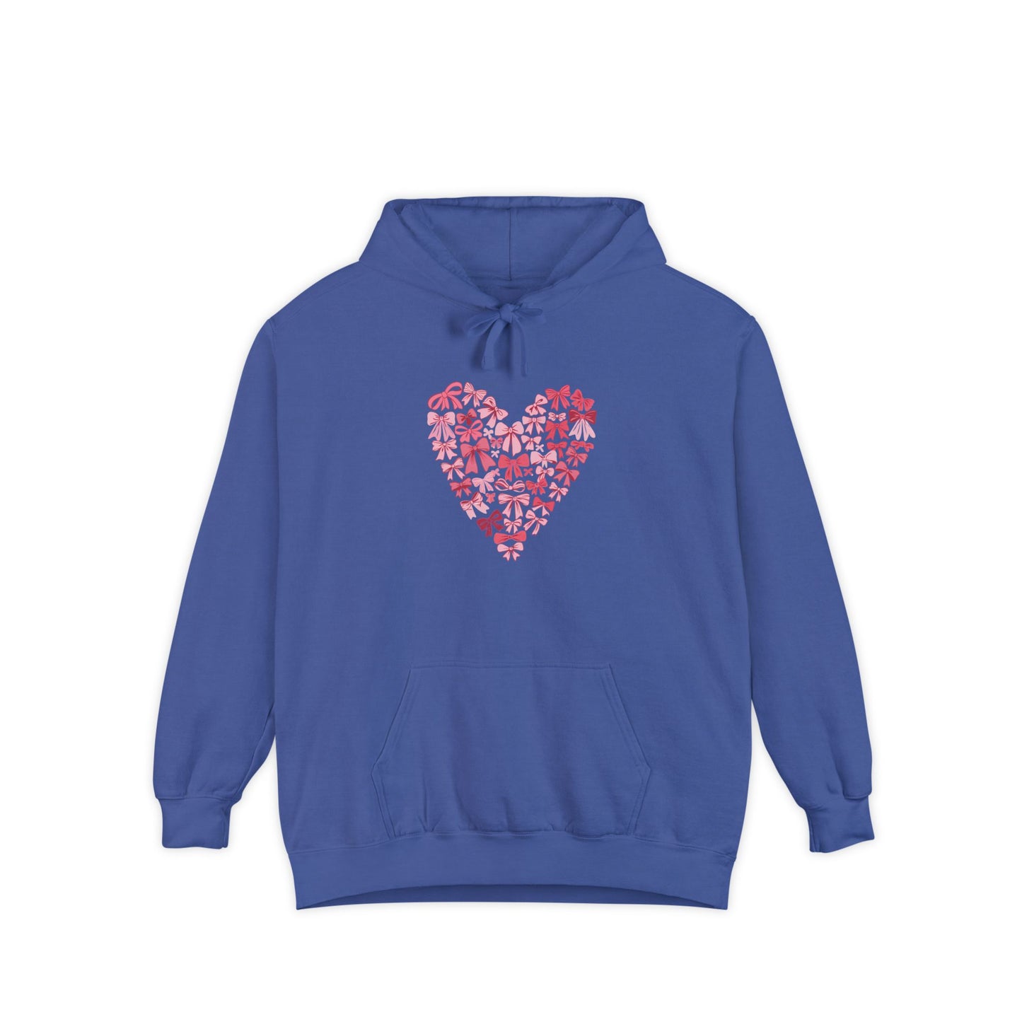 Sudadera con capucha teñida Heart Blossom | Ideal para ropa informal y amantes de la naturaleza