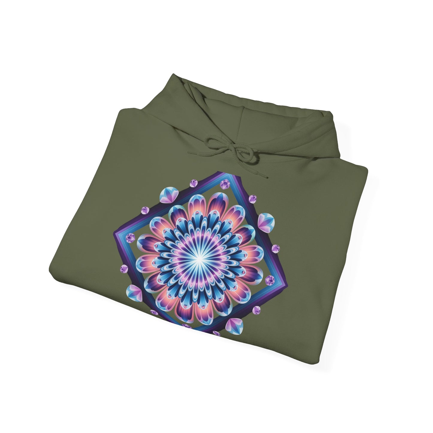 Mandala Hoodie for Comfort & Style, Cozy Wear, Gift for Her, Unique Sweatshirt, Festival Outfit, Everyday Fashion