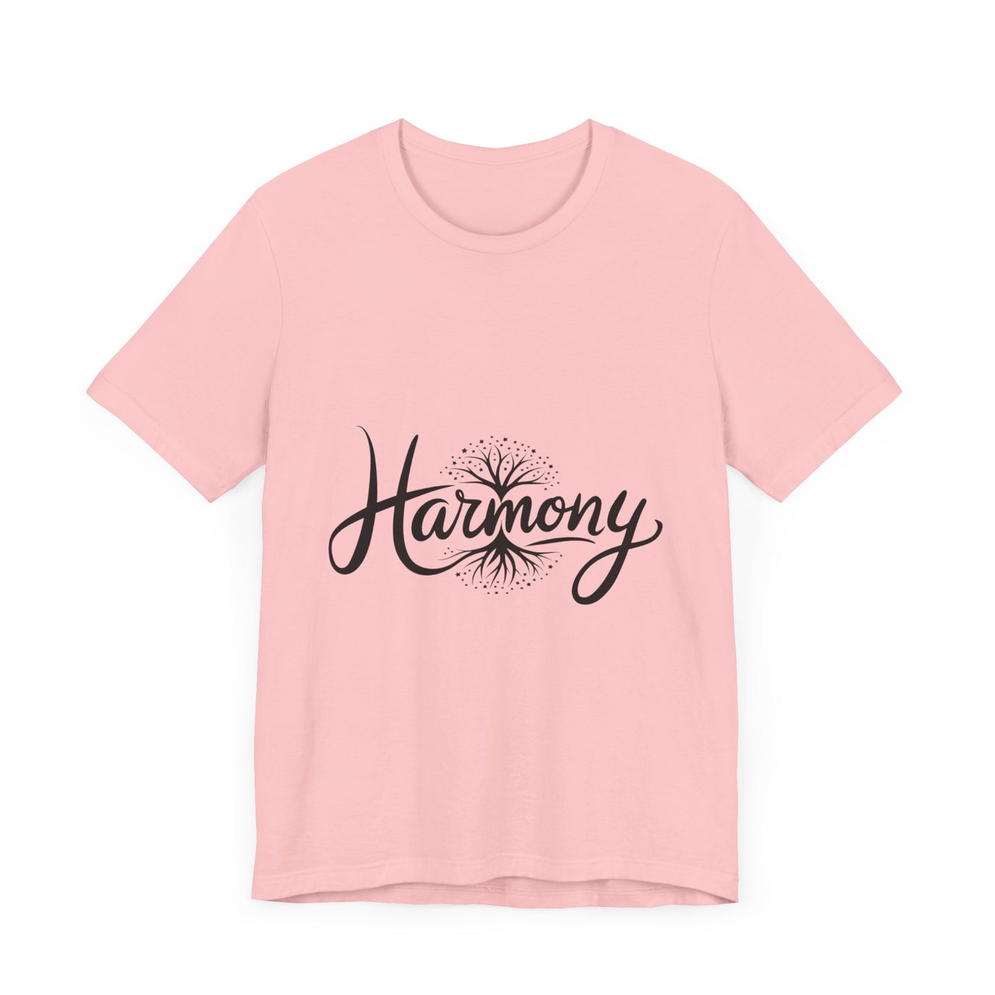 Harmony Unisex Short Sleeve Tee - Comfortable Casual Wear for Positive Vibes