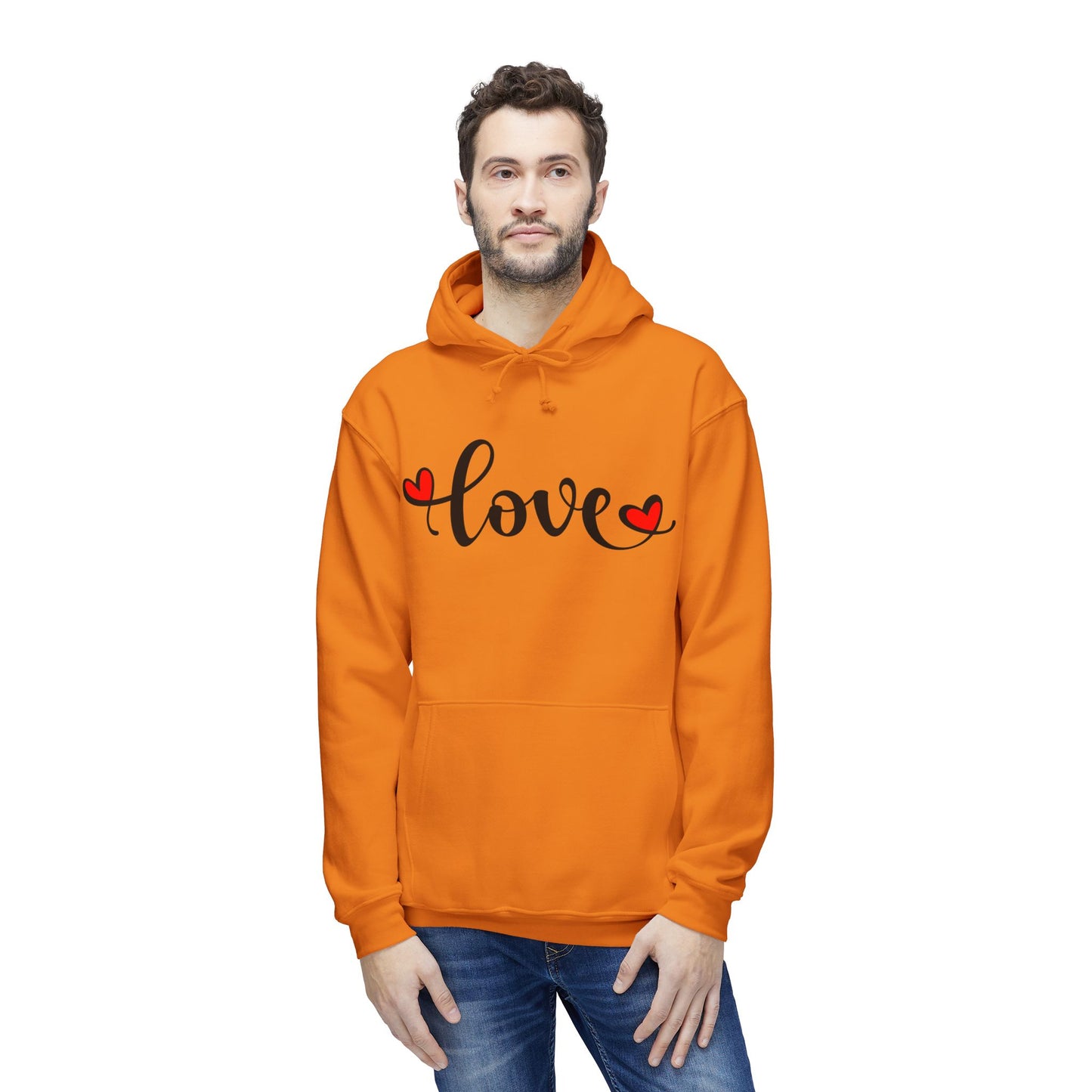 Love Hooded Sweatshirt - Made in the USA
