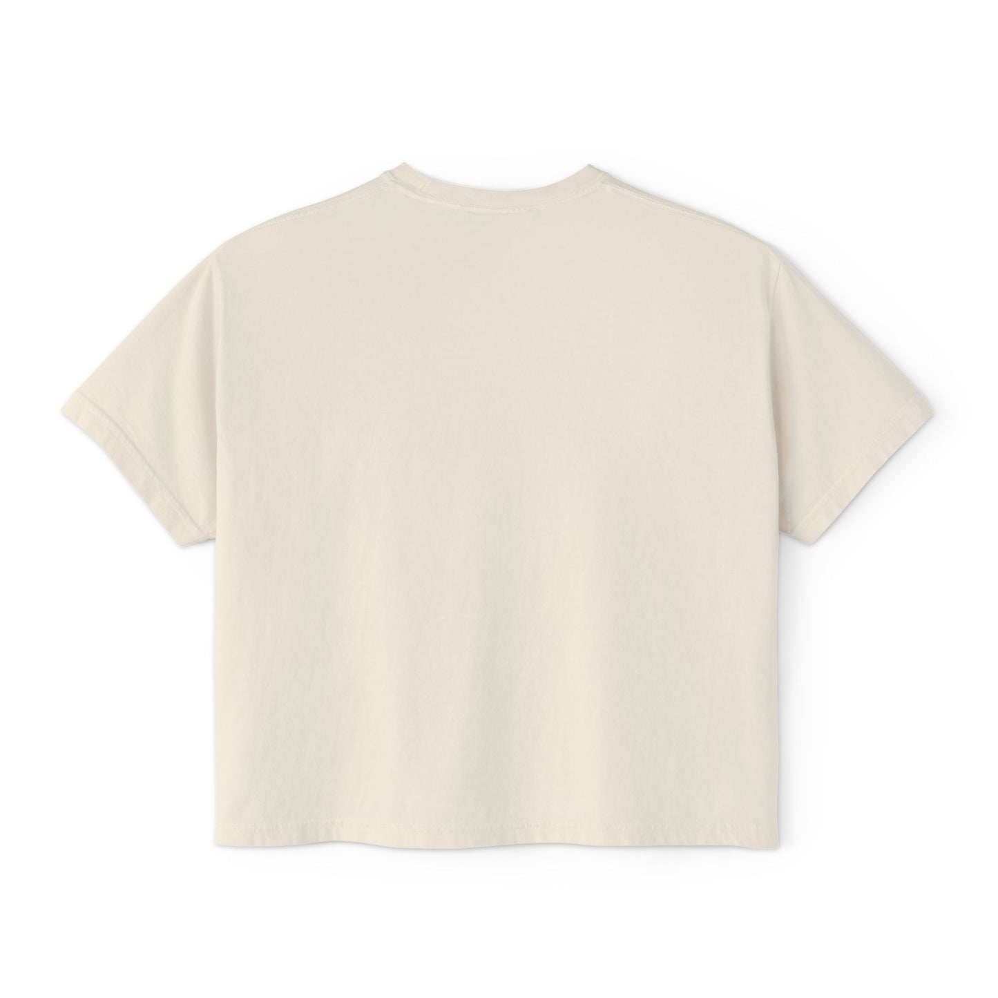 Women's Love Boxy Tee - Heart Print Shirt