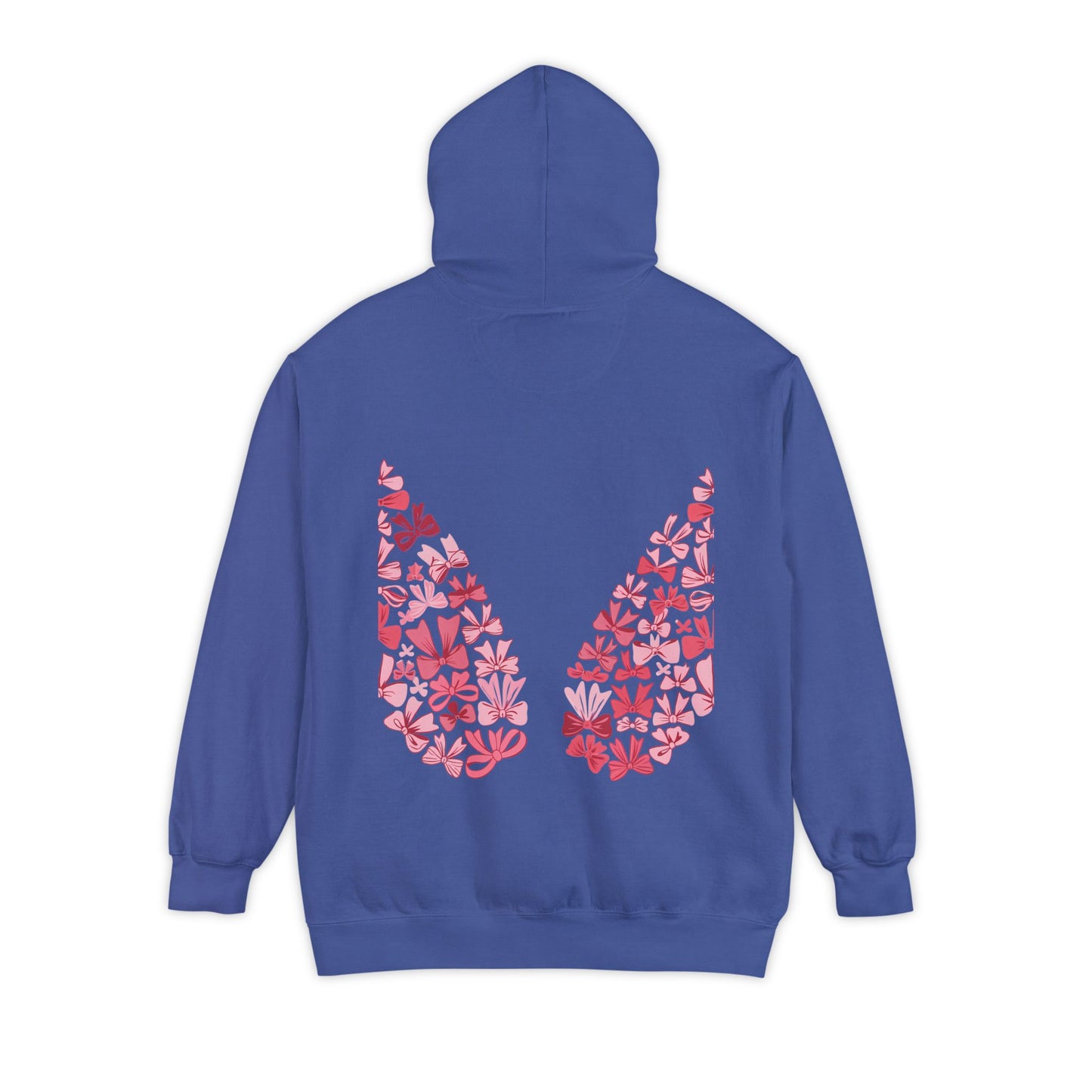 Sudadera con capucha teñida Heart Blossom | Ideal para ropa informal y amantes de la naturaleza