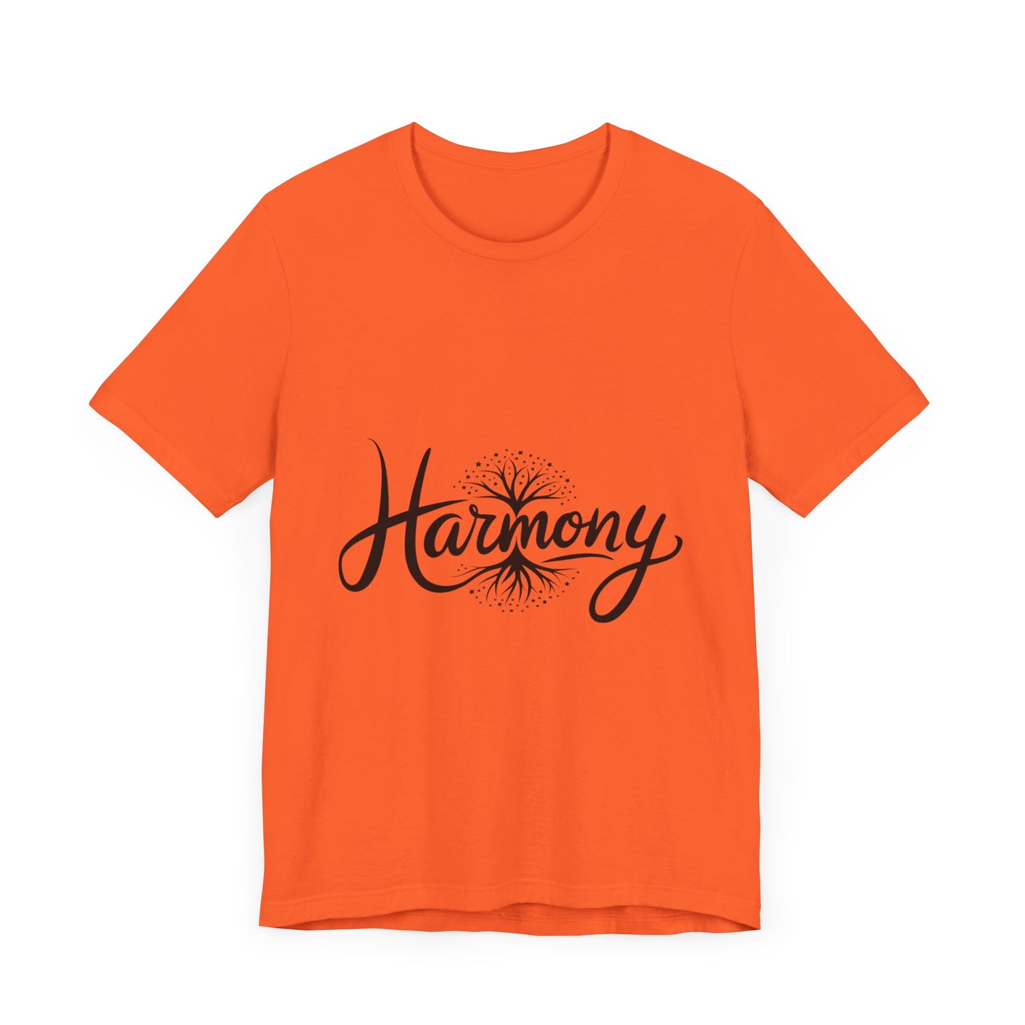Harmony Unisex Short Sleeve Tee - Comfortable Casual Wear for Positive Vibes