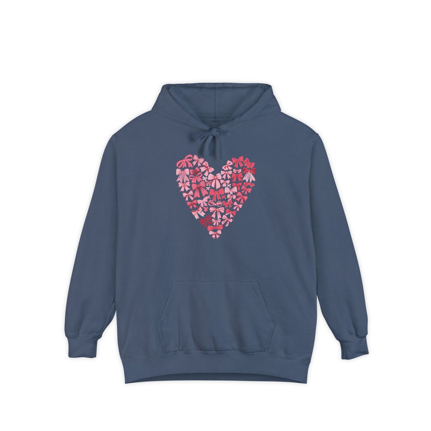 Sudadera con capucha teñida Heart Blossom | Ideal para ropa informal y amantes de la naturaleza