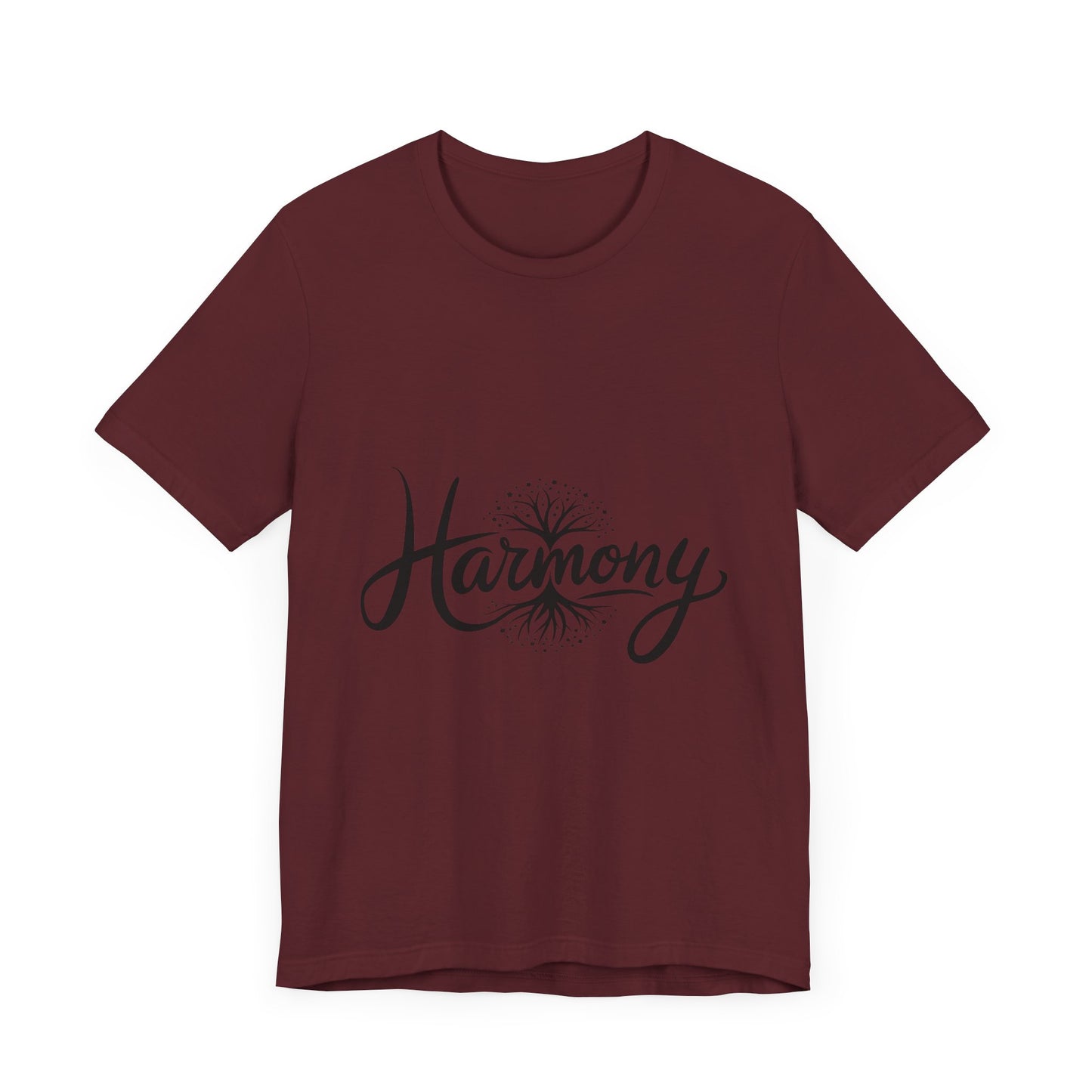 Harmony Unisex Short Sleeve Tee - Comfortable Casual Wear for Positive Vibes