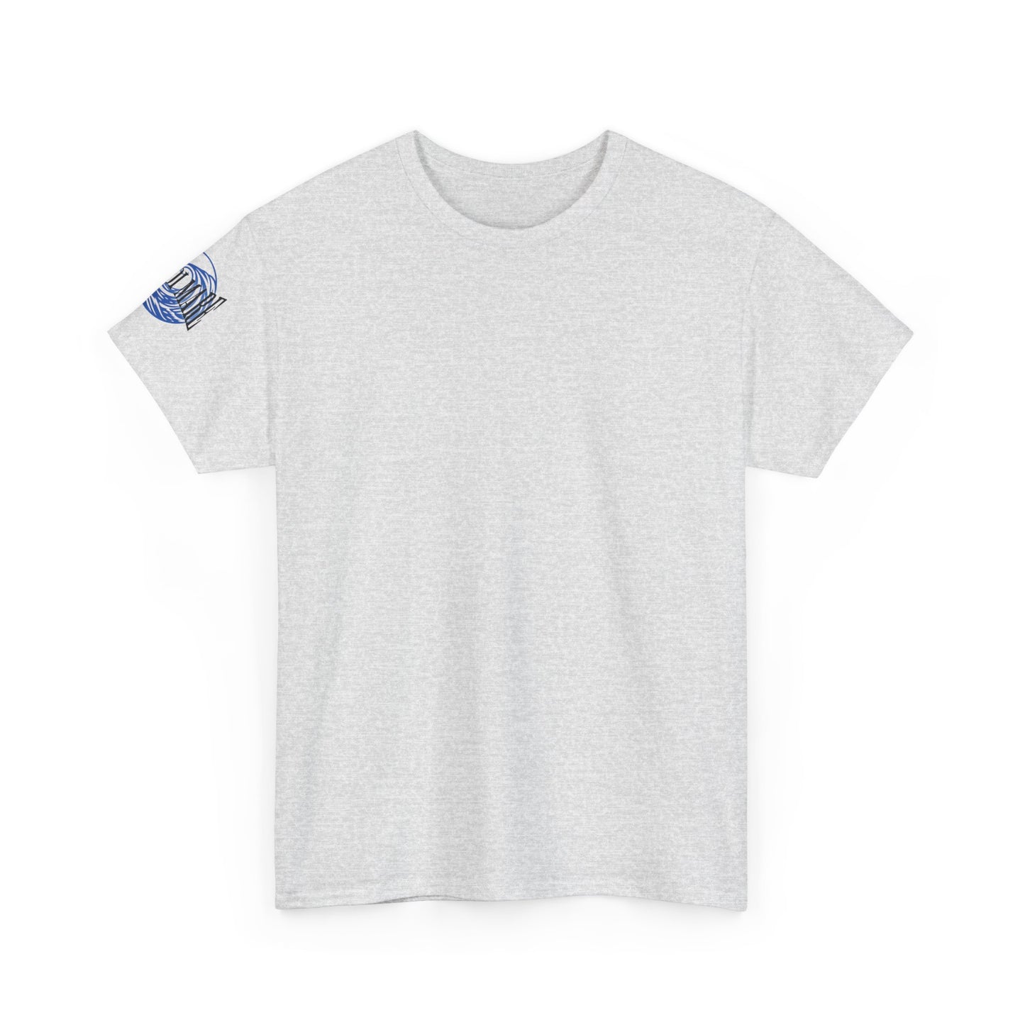 Camiseta de algodón grueso Lupo di Mare: camiseta gráfica Ocean Vibes