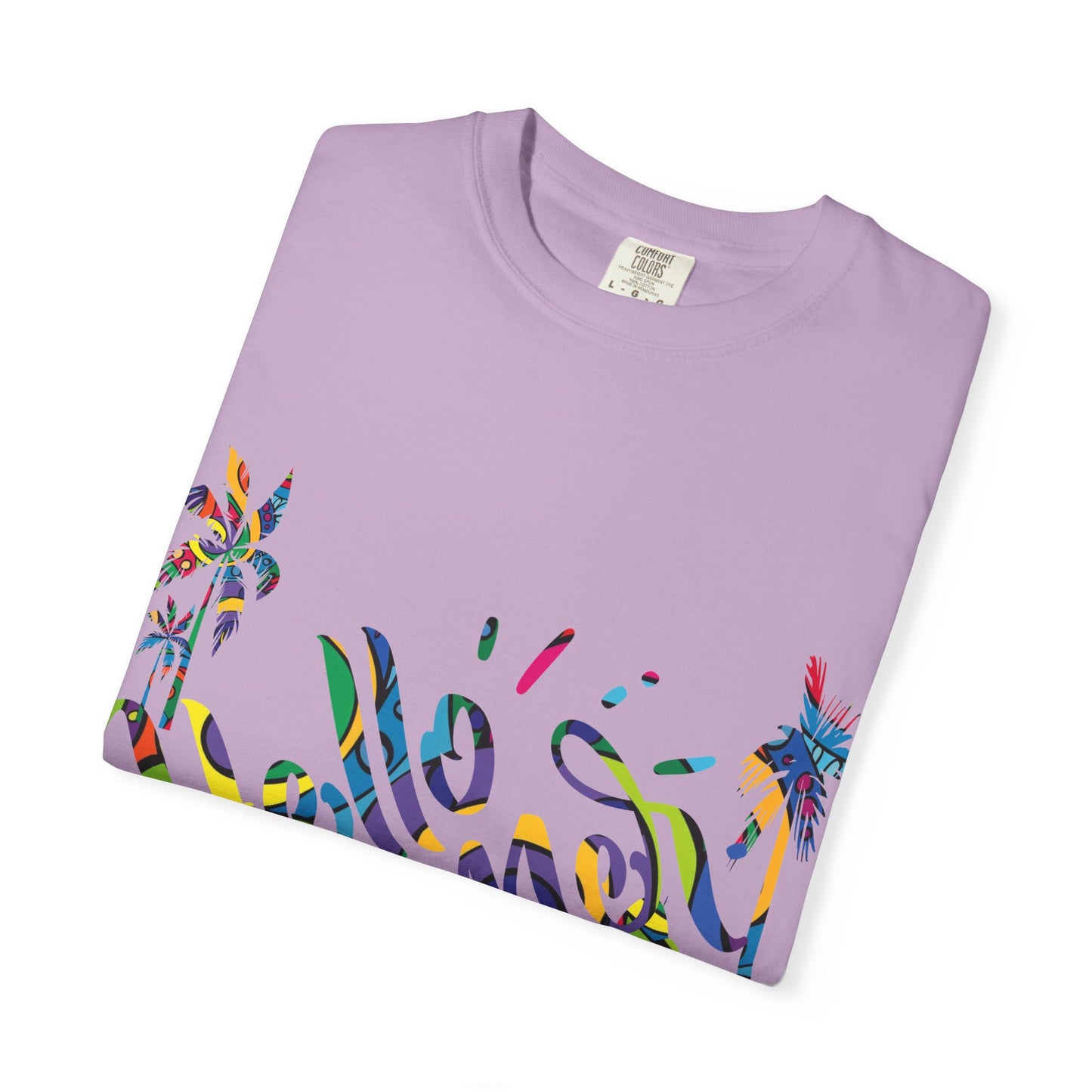 Gold Heart Pattern Women T-Shirt