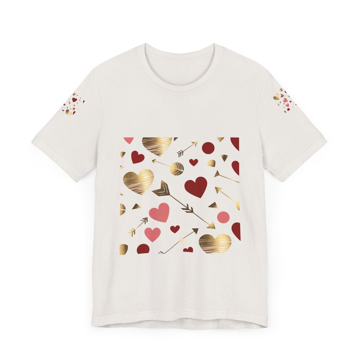 Romantic Hearts Short Sleeve Tee