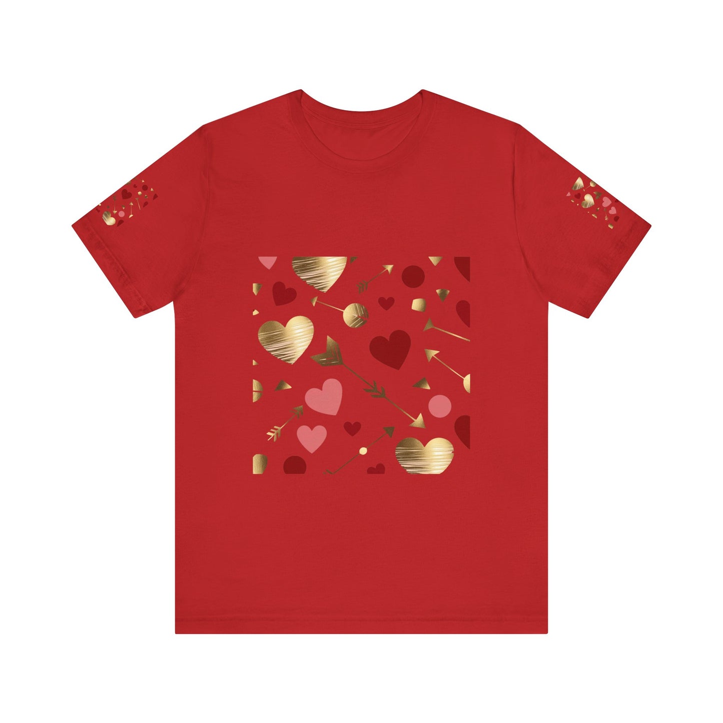 Romantic Hearts Short Sleeve Tee