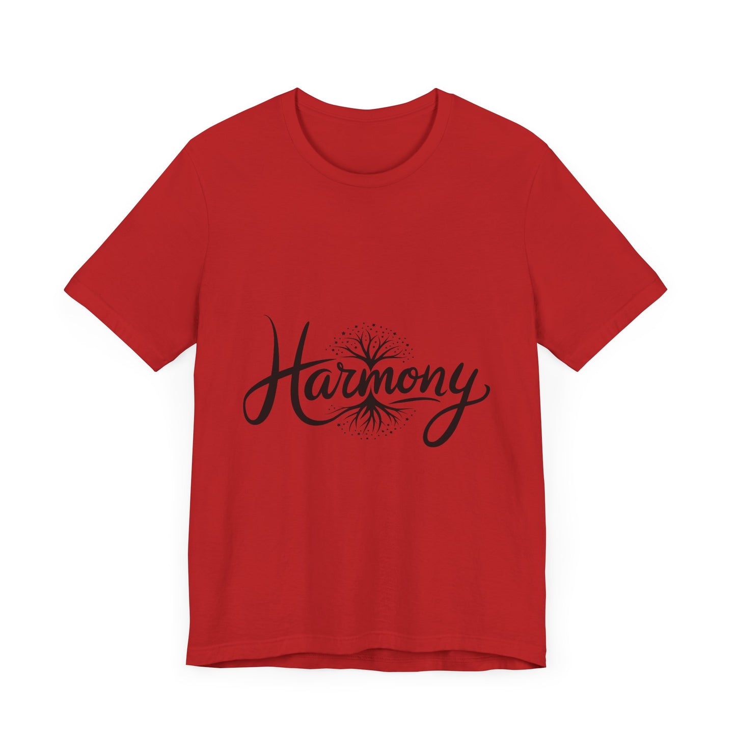 Harmony Unisex Short Sleeve Tee - Comfortable Casual Wear for Positive Vibes