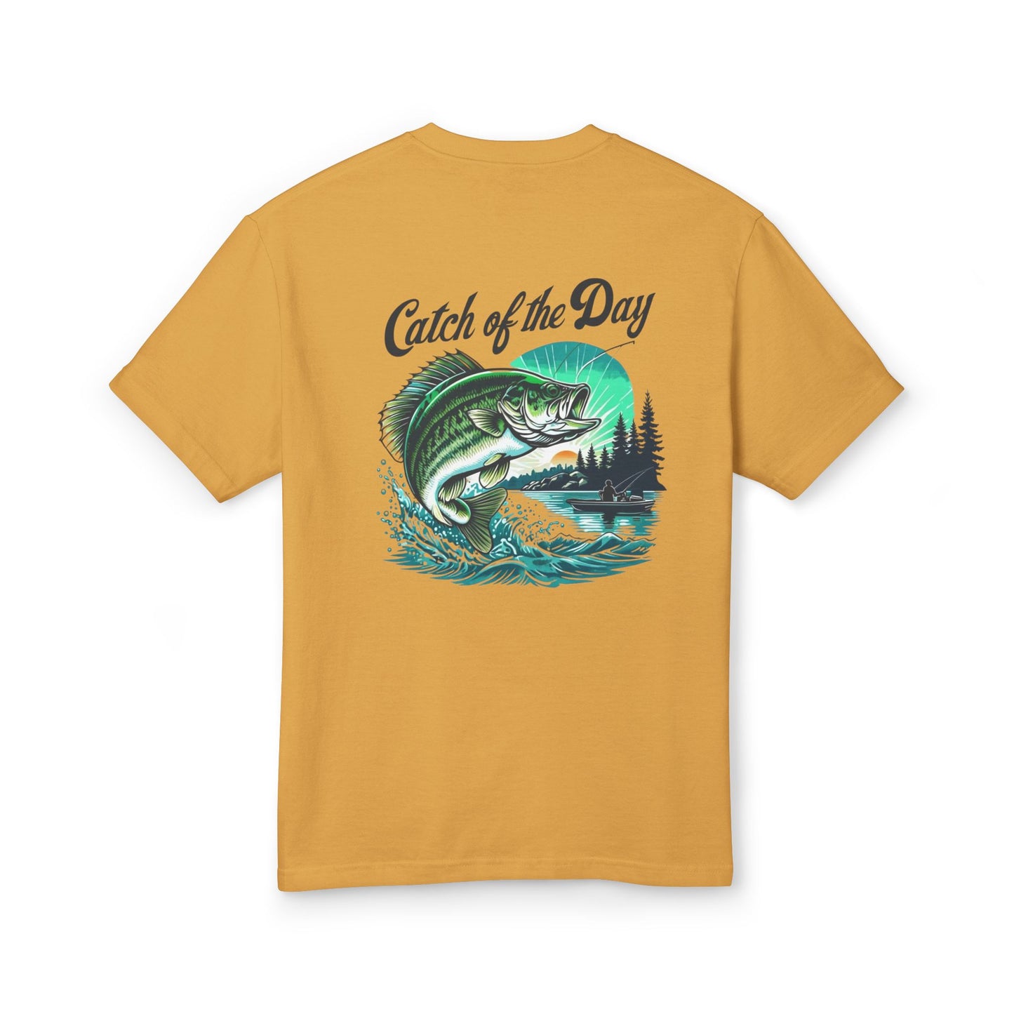 Catch of the Day Fishing Tee - Heavyweight Cotton Shirt