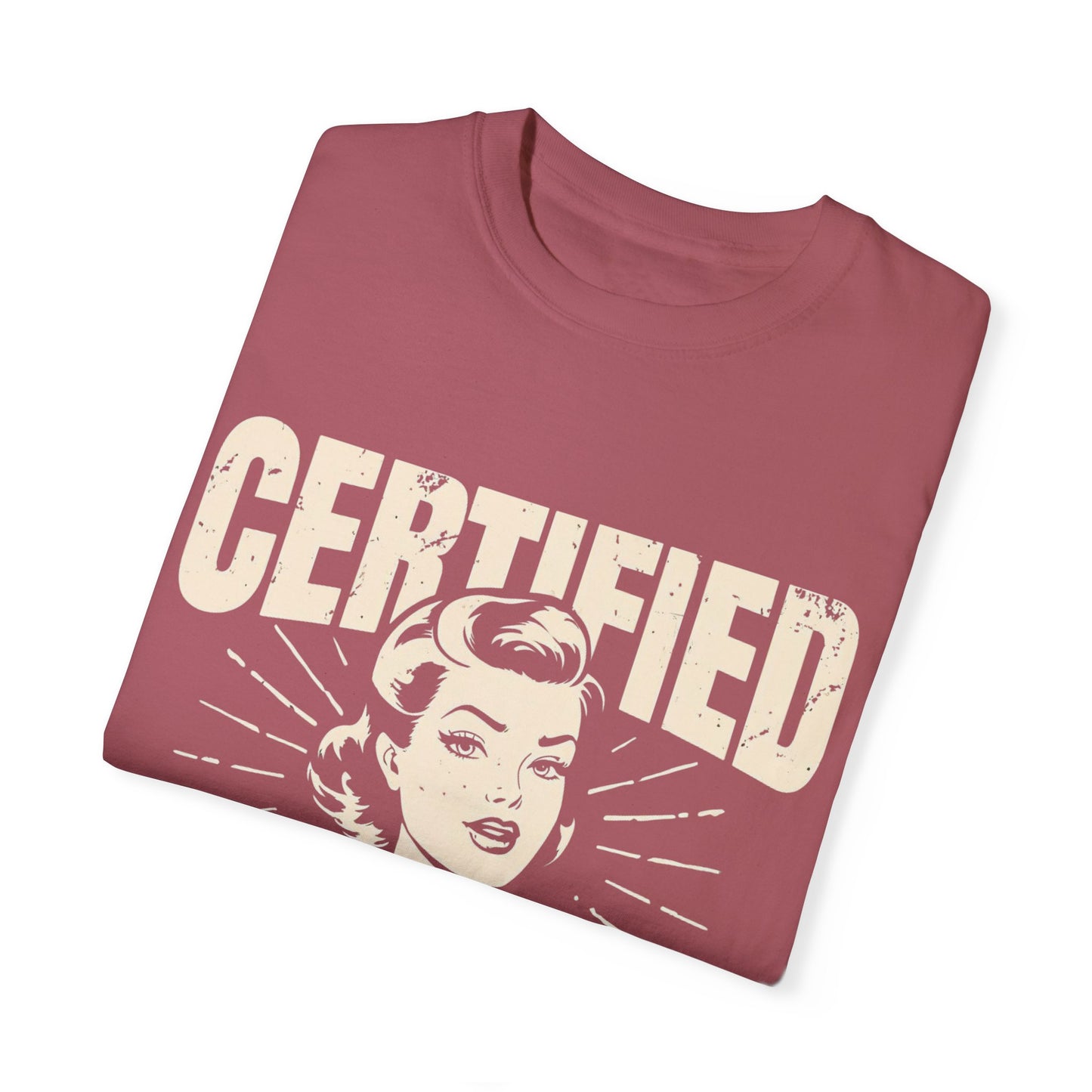 Certified Attitud Garment-Dyed T-Shirt - Casual & Confident Style