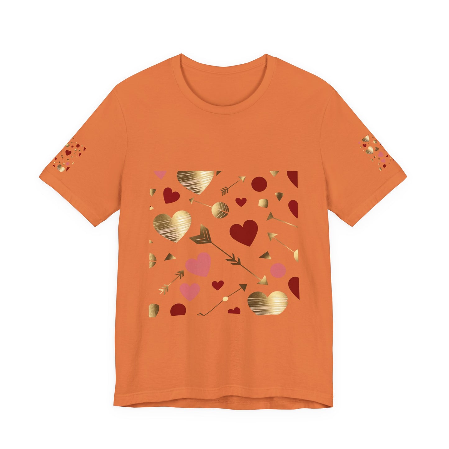 Romantic Hearts Short Sleeve Tee