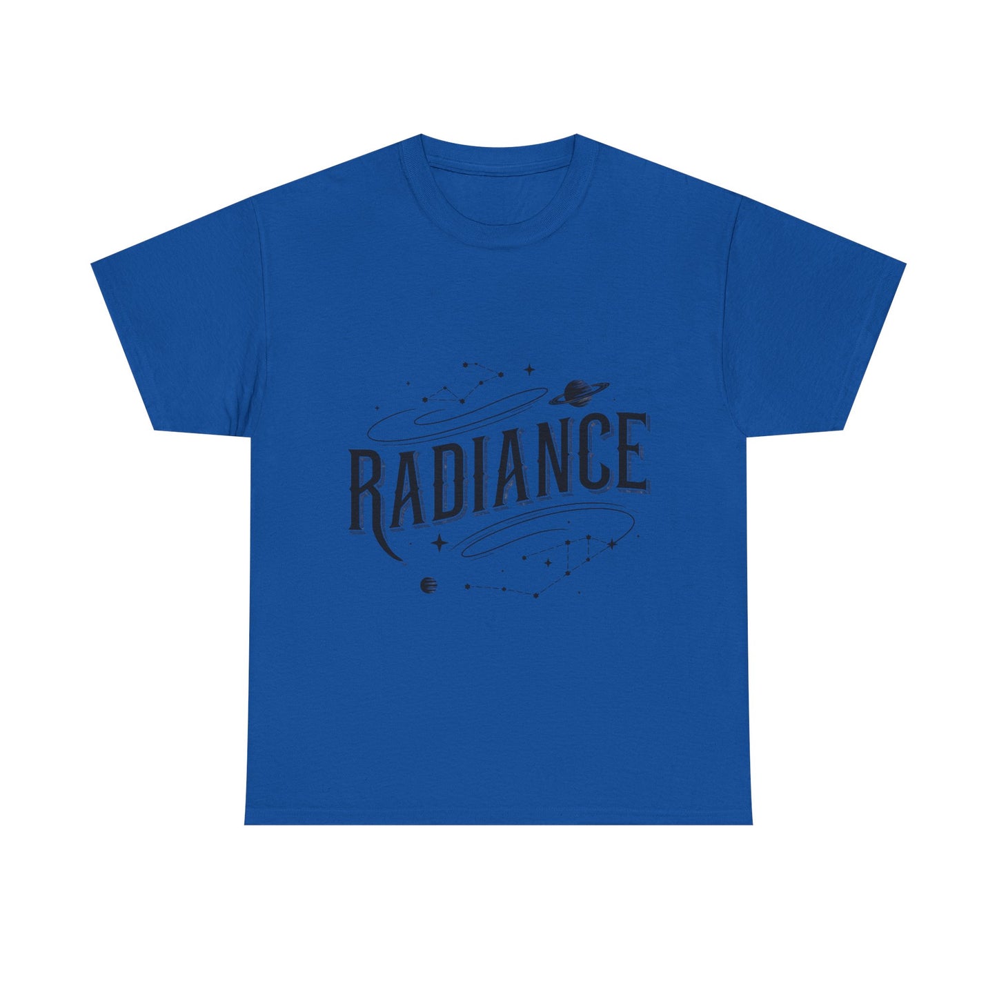 Radiance Unisex Heavy Cotton Tee - Cosmic Design for Star Gazers