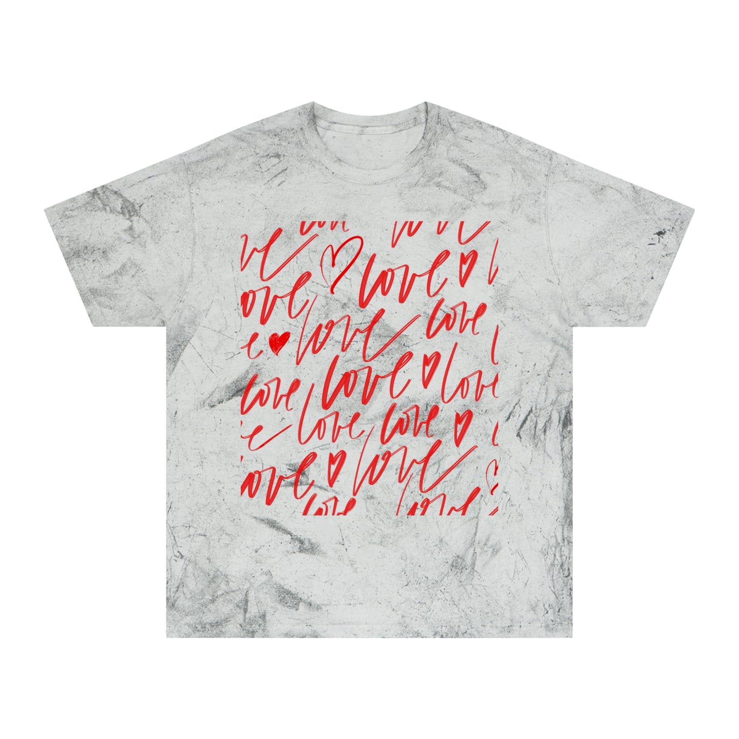 Camiseta Color Blast Love para almas apasionadas