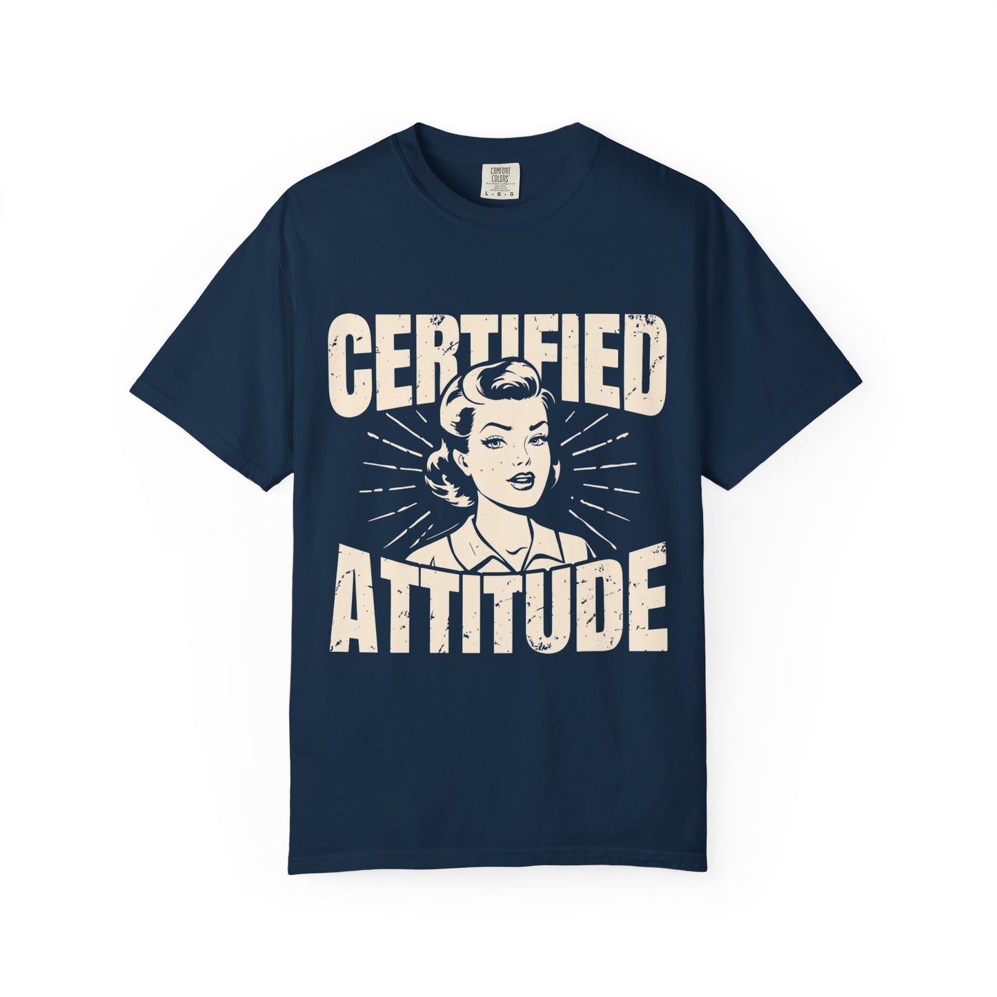 Camiseta teñida con certificación Attitud: estilo informal y seguro