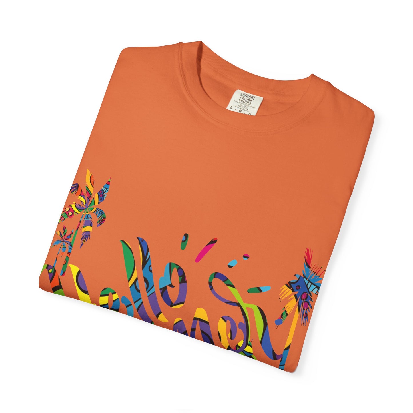Gold Heart Pattern Women T-Shirt