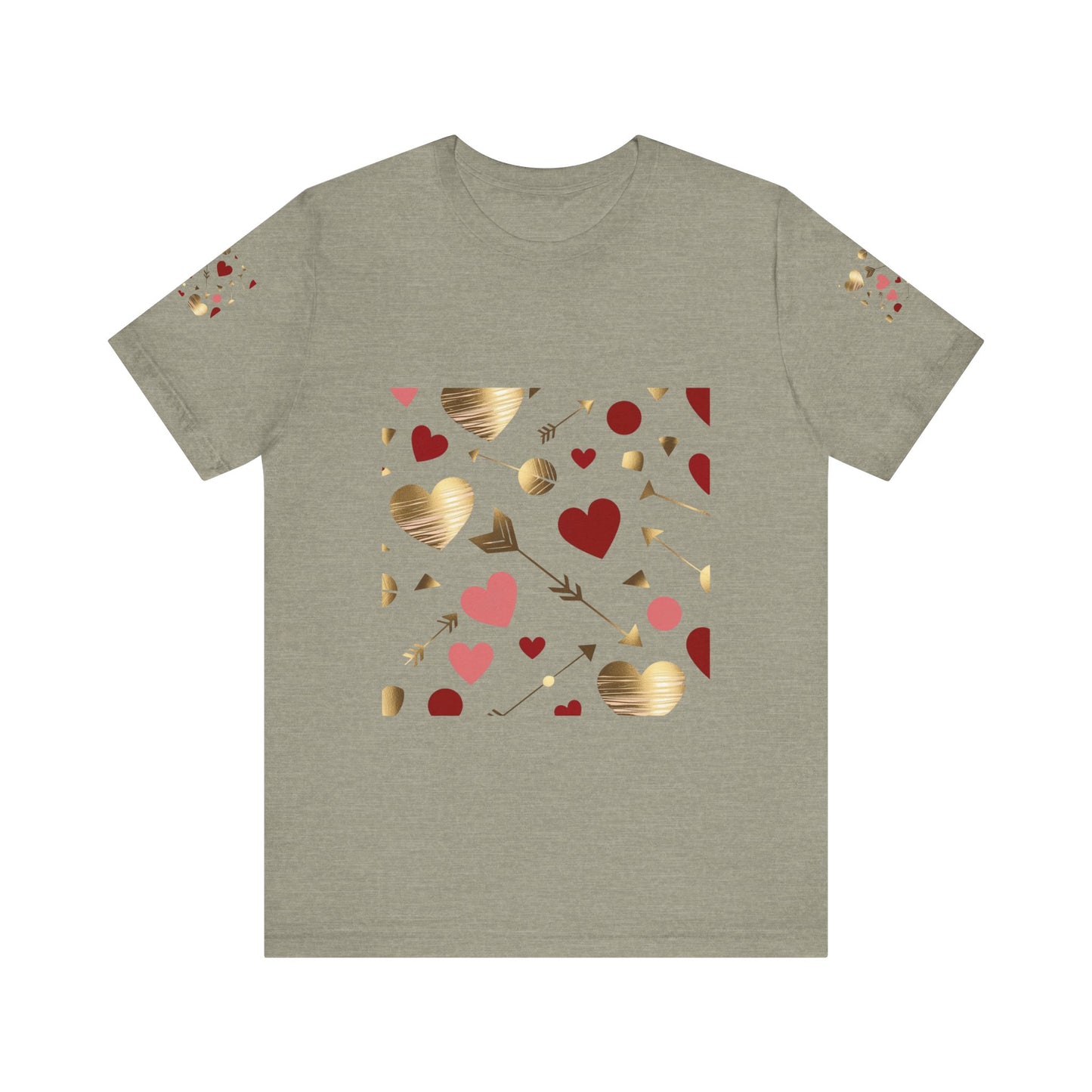 Romantic Hearts Short Sleeve Tee