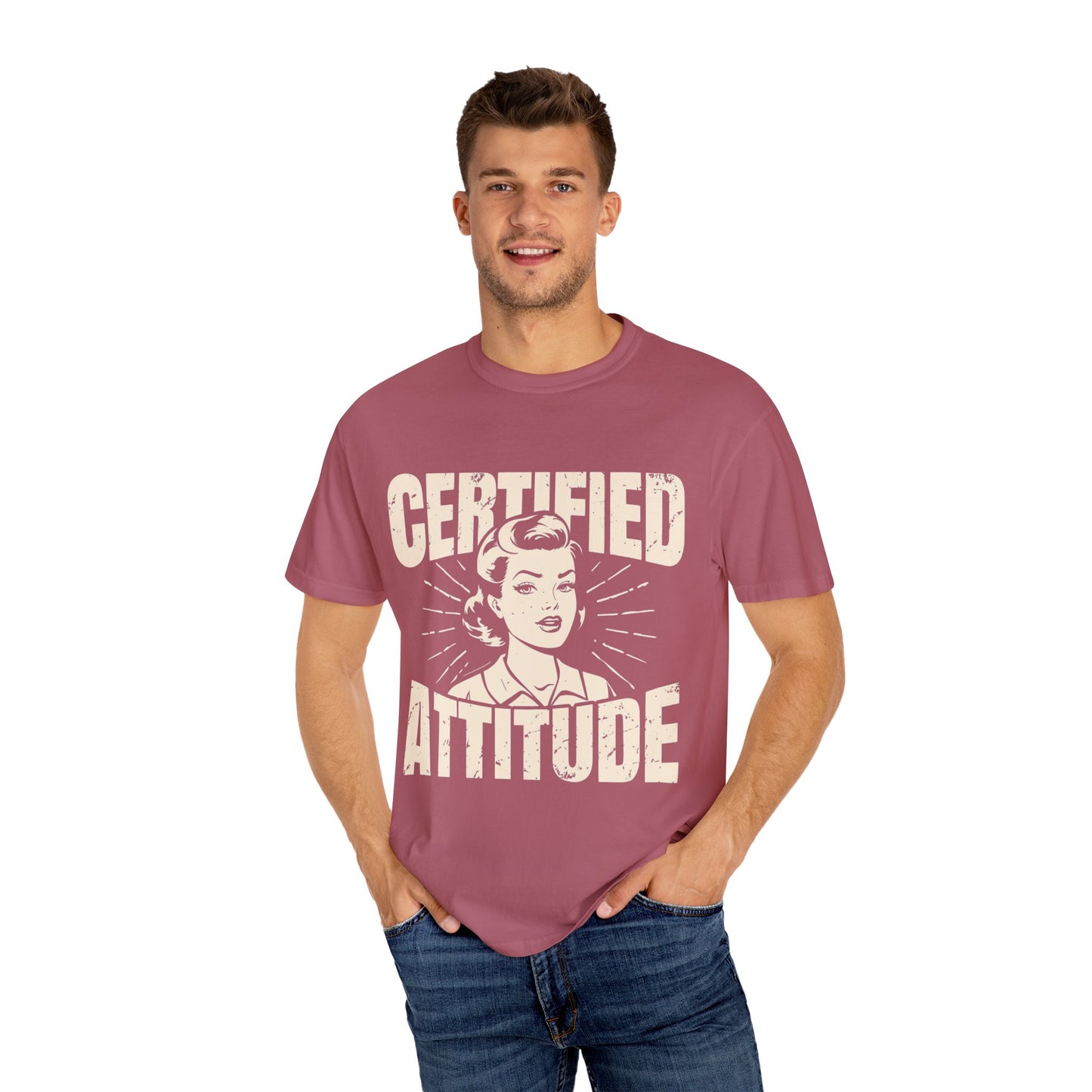 Camiseta teñida con certificación Attitud: estilo informal y seguro
