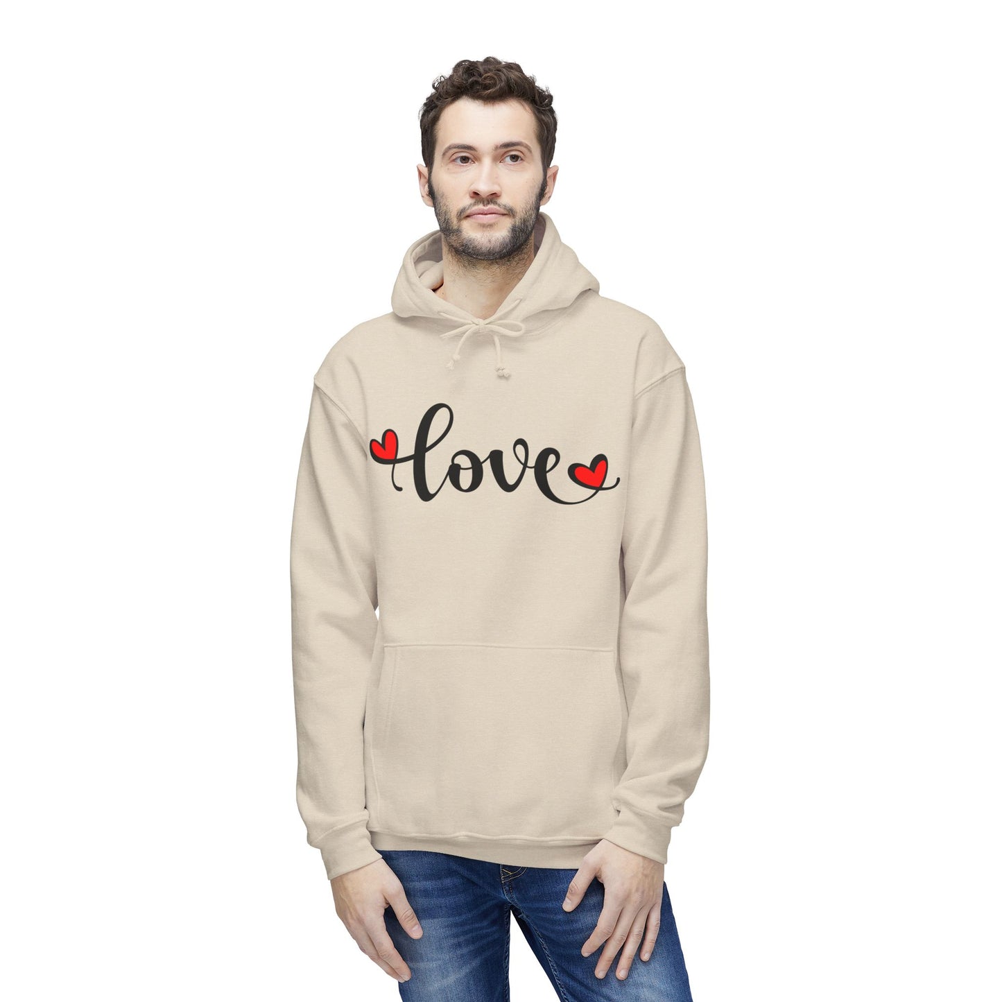 Love Hooded Sweatshirt - Made in the USA