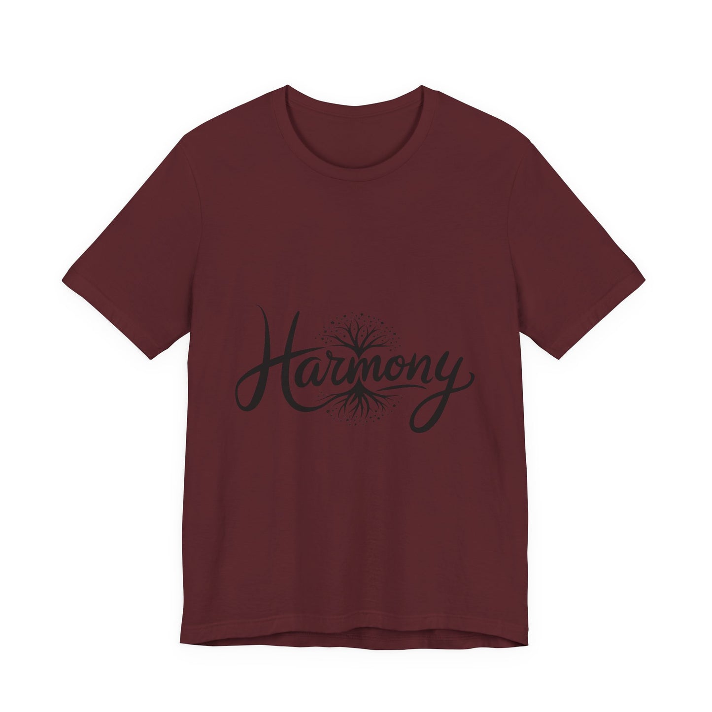 Harmony Unisex Short Sleeve Tee - Comfortable Casual Wear for Positive Vibes