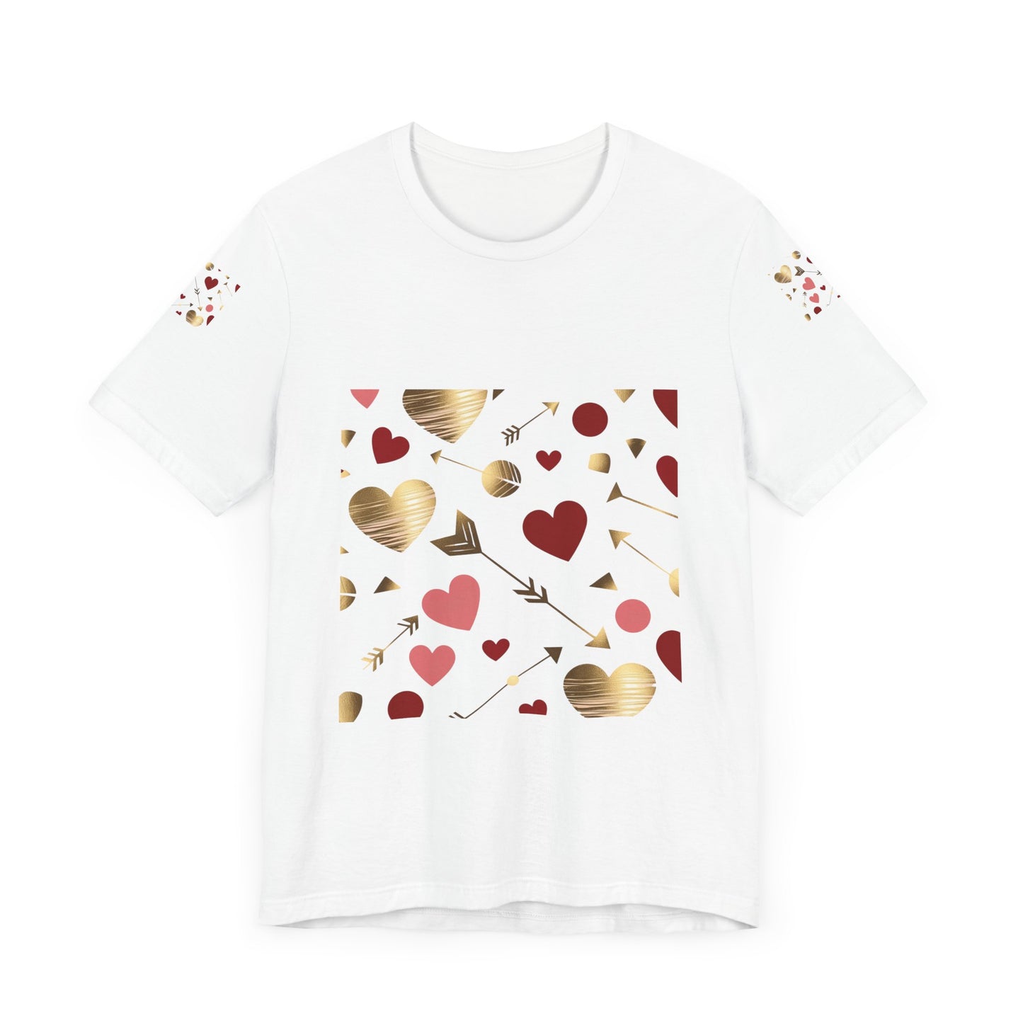 Romantic Hearts Short Sleeve Tee
