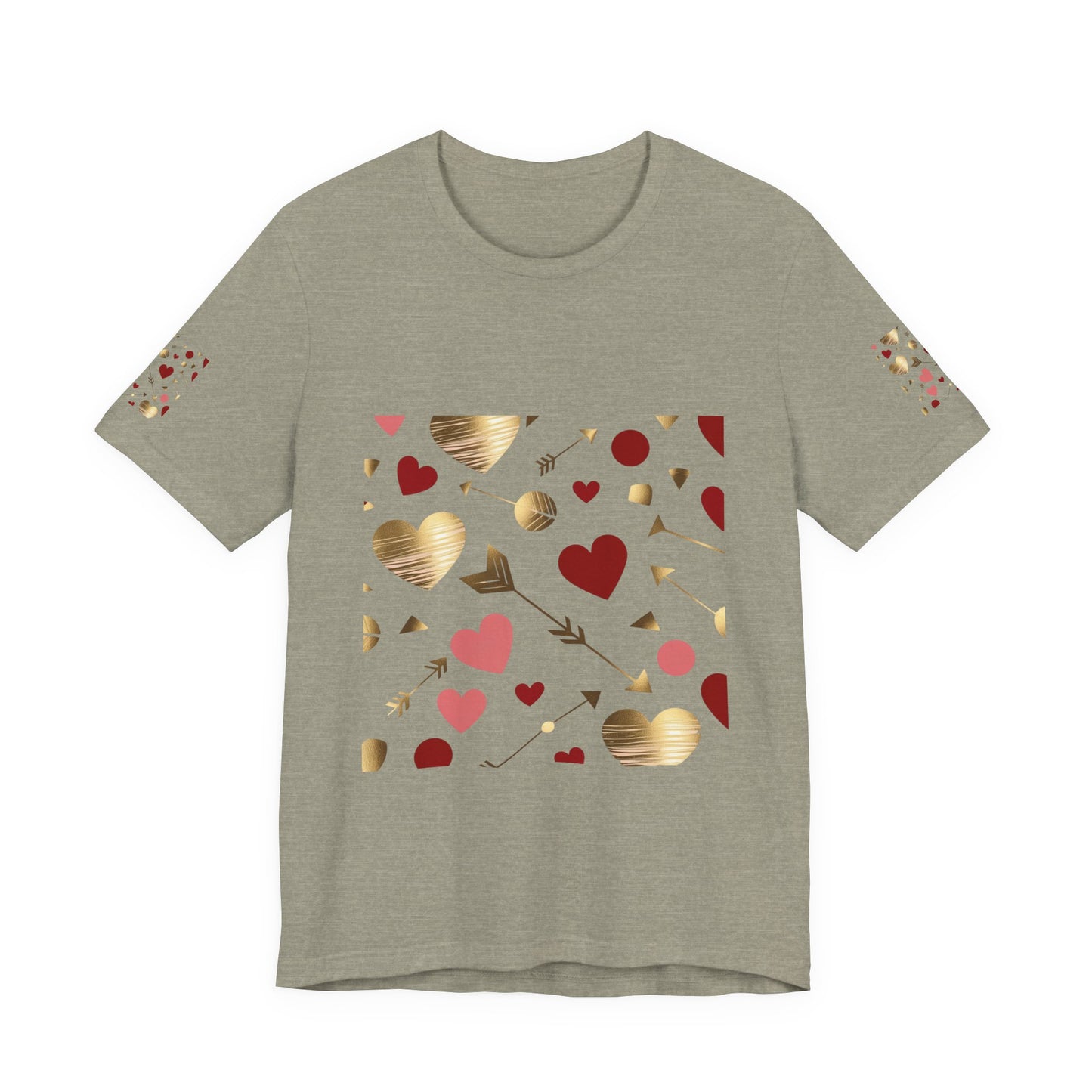 Romantic Hearts Short Sleeve Tee