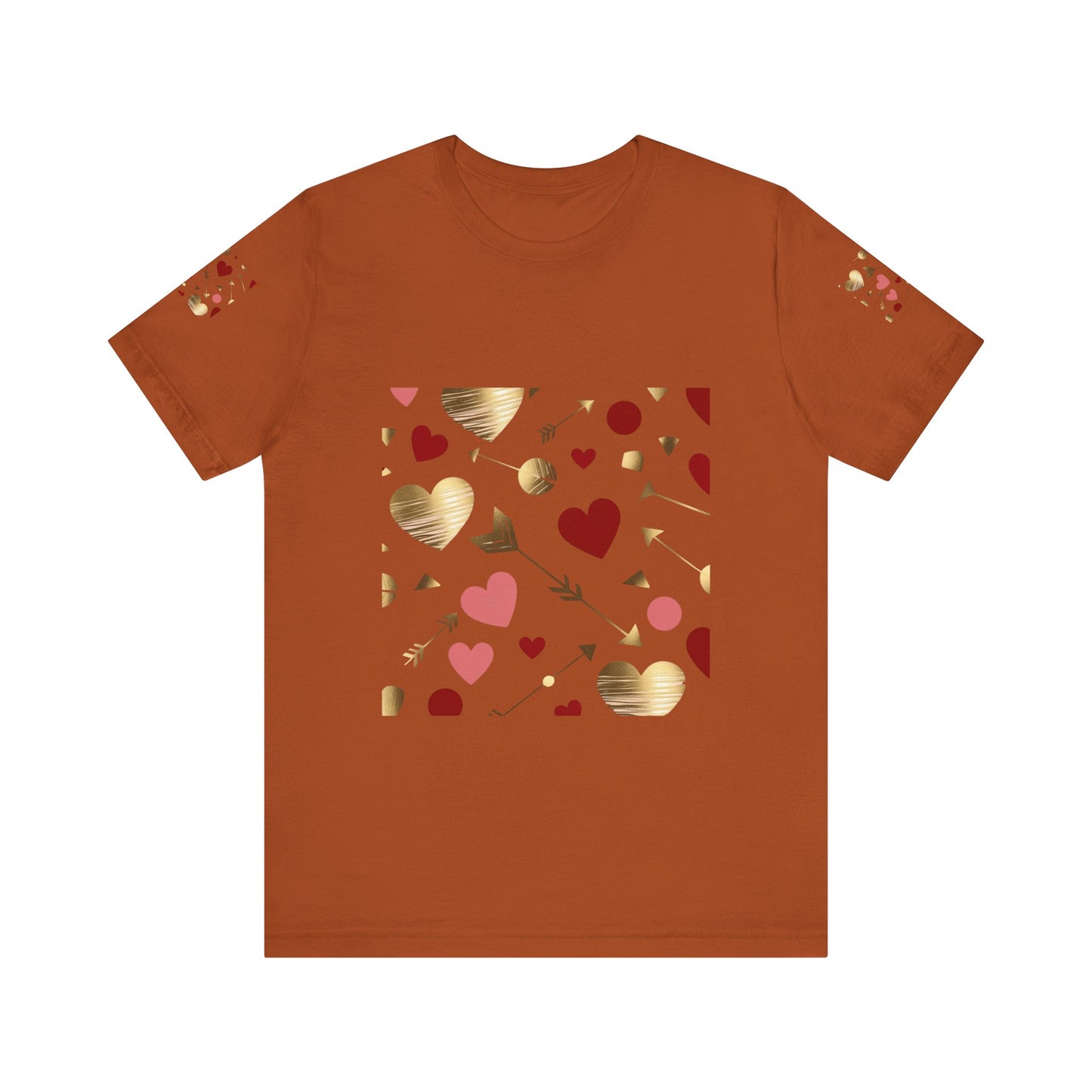 Romantic Hearts Short Sleeve Tee