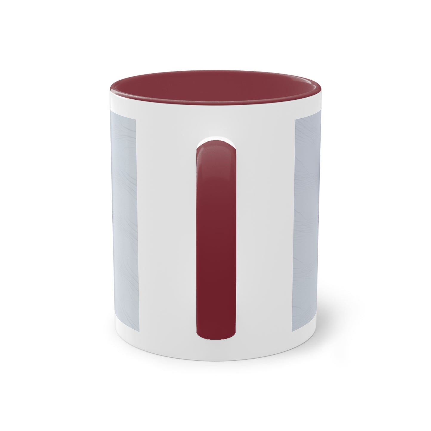Kaleidoscope Two-Tone Coffee Mug - Vibrant Art Mug for Home & Office, Unique Gift for Coffee Lovers, Decorative Drinkware