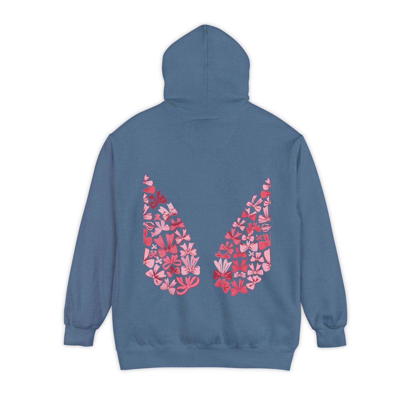 Sudadera con capucha teñida Heart Blossom | Ideal para ropa informal y amantes de la naturaleza