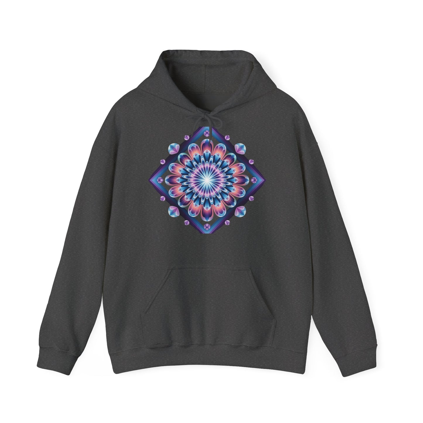 Mandala Hoodie for Comfort & Style, Cozy Wear, Gift for Her, Unique Sweatshirt, Festival Outfit, Everyday Fashion