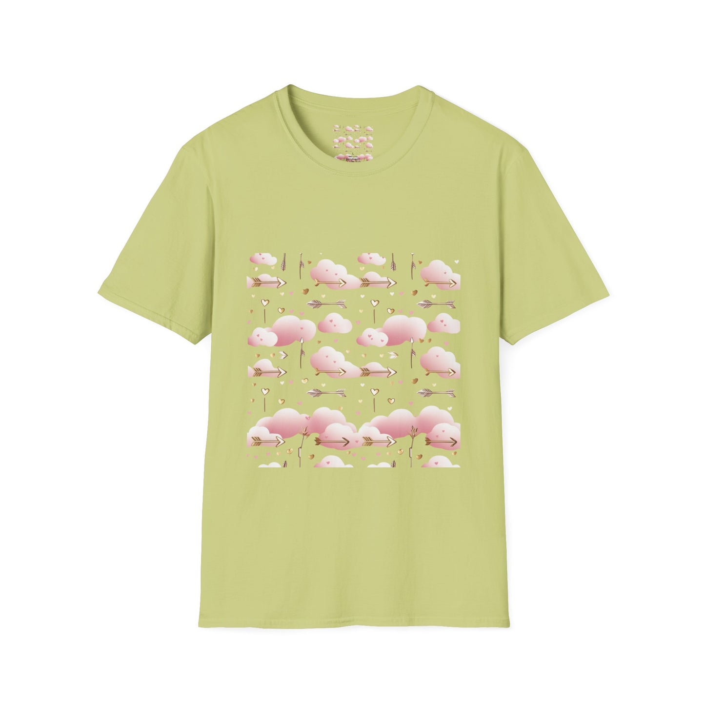 Cotton Candy Dreams Softstyle T-Shirt - Cute Pastel Design for Fun and Casual Wear